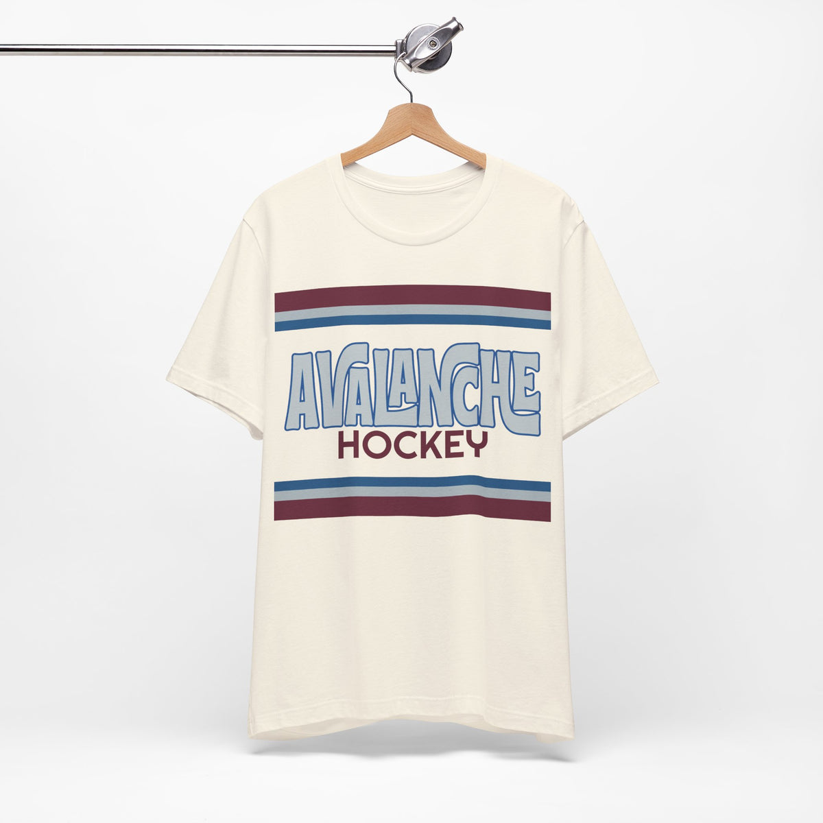 Retro Avalanche Shirt, Vintage Striped Avalanche T-Shirt