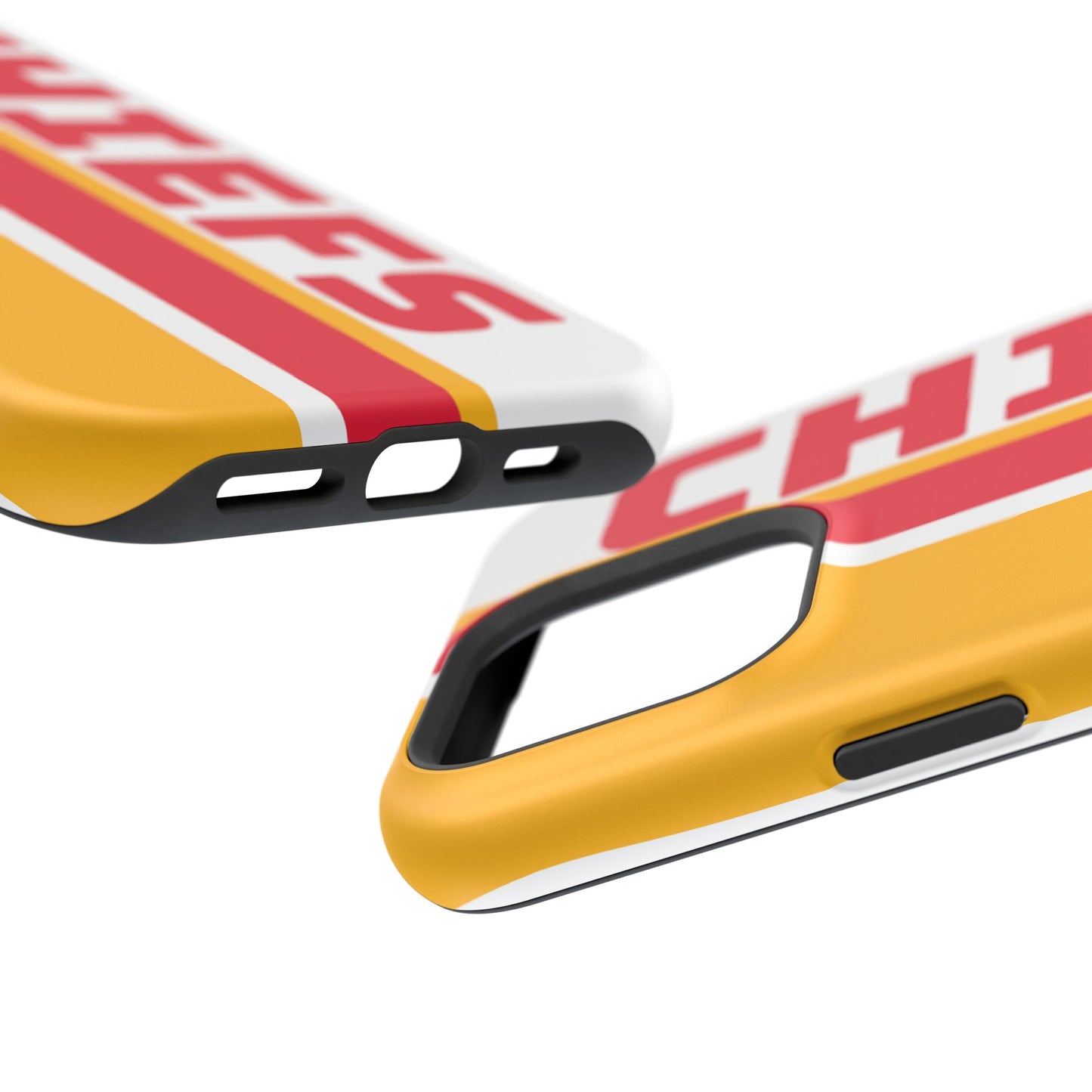 Chiefs Phone Case, Magnetic Phone Case, Retro Phone Case, Baseball Case for iPhone or Samsung, Chiefs Football Gifts