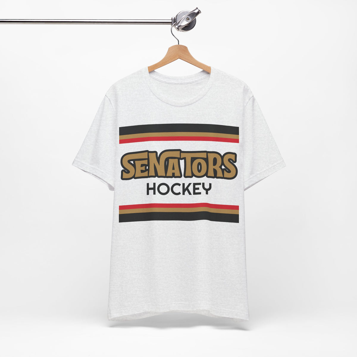Retro Senators Shirt, Vintage Striped Senators Hockey T-Shirt