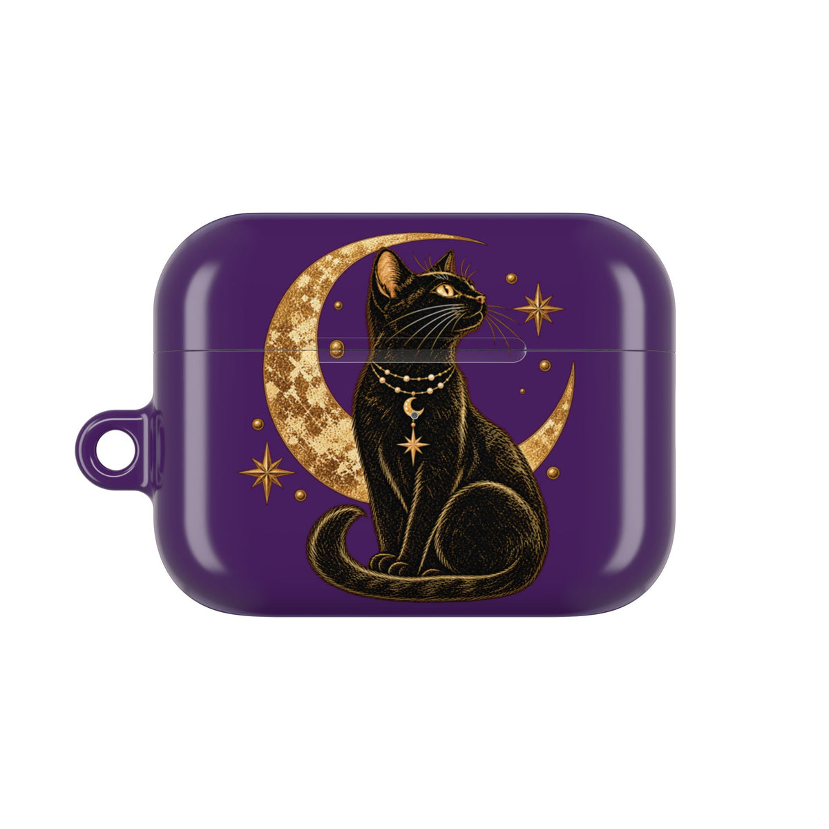 Black Cat AirPod Case | Witchy Case for AirPods