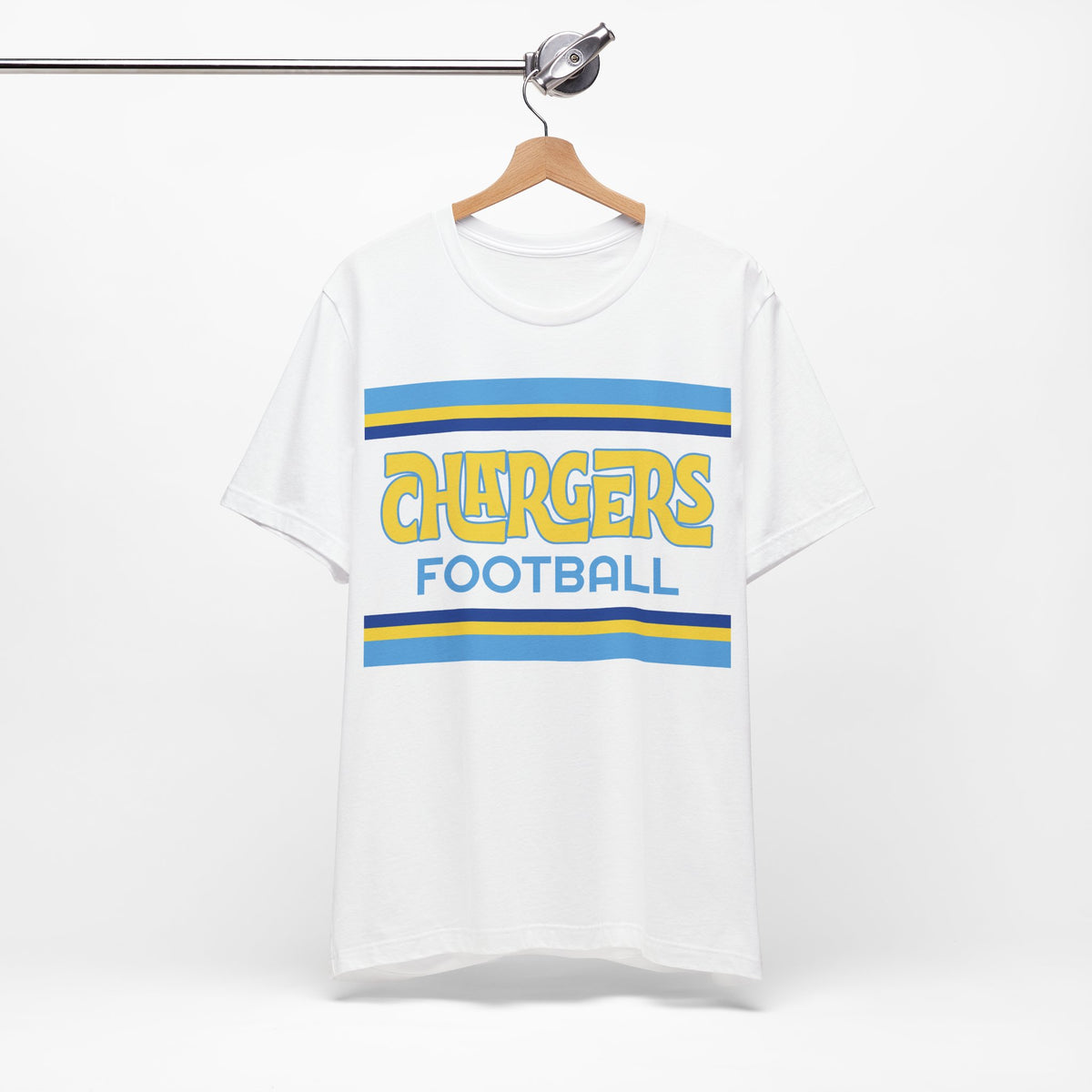 Chargers Football T-Shirt, Retro Chargers Tee