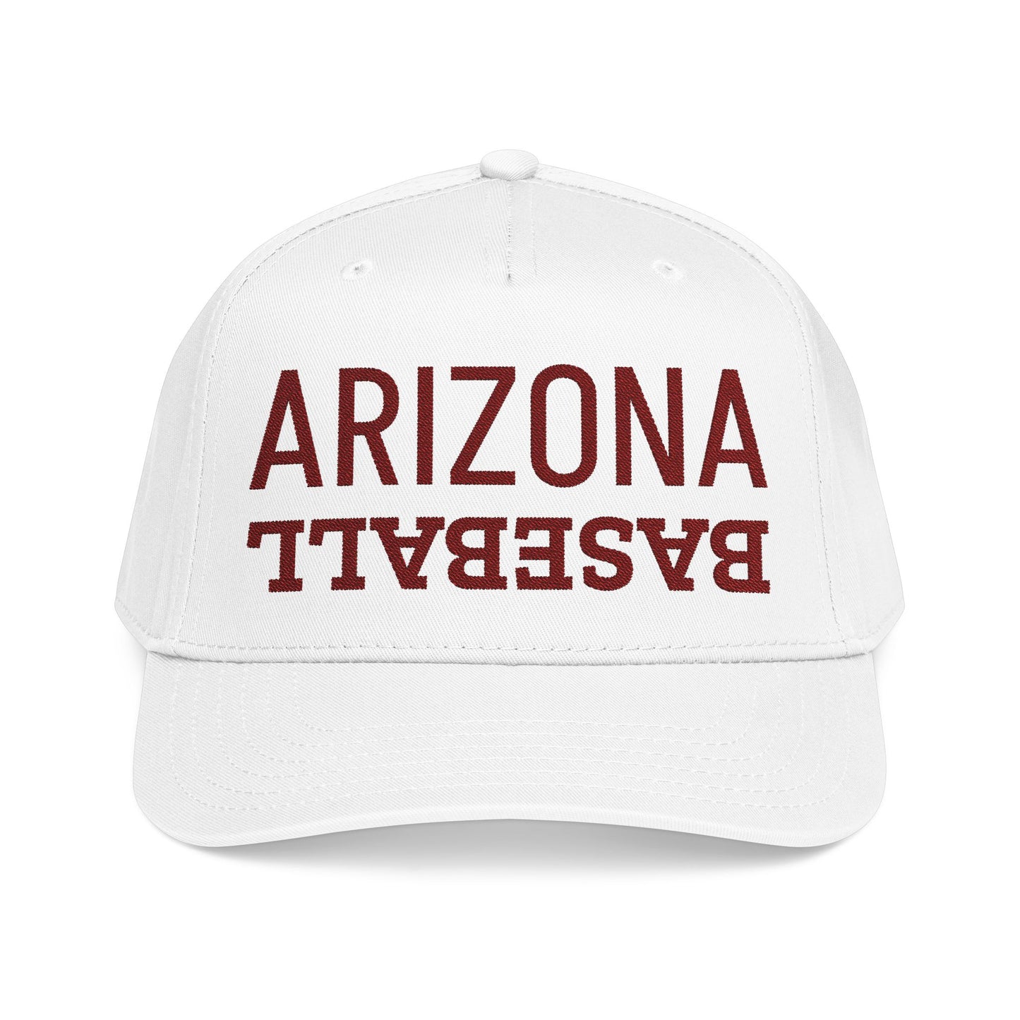 Embroidered Arizona Baseball Hat, Mid Profile Baseball Cap, Sports Gifts