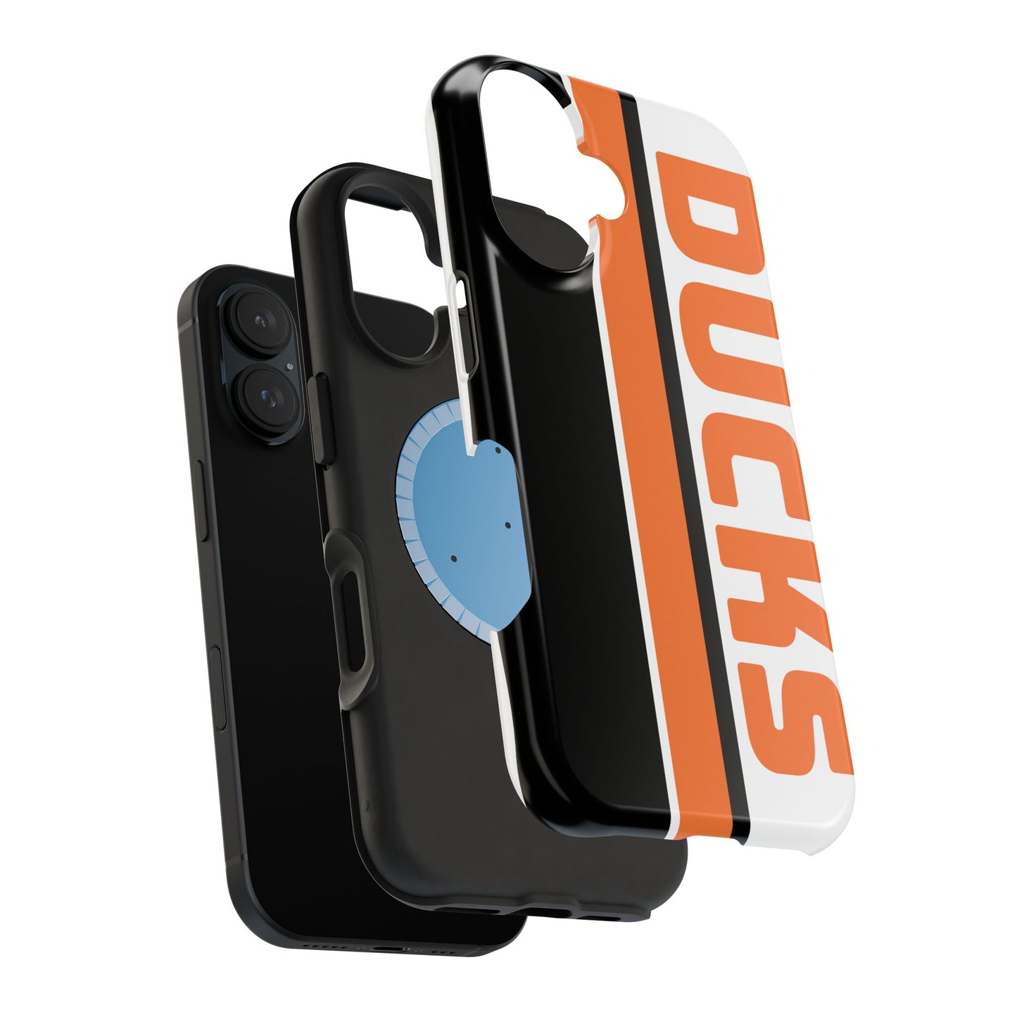 Ducks Phone Case, Magnetic Phone Case, Retro Phone Case, Hockey Gifts