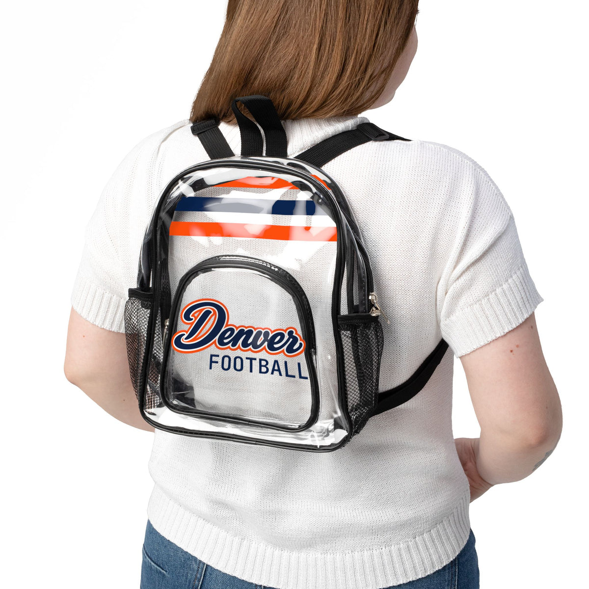Clear Denver Backpack | Customizable Clear Bag