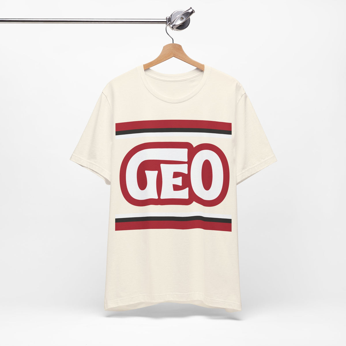 Retro GEO Shirt, Vintage Striped GEO T-Shirt