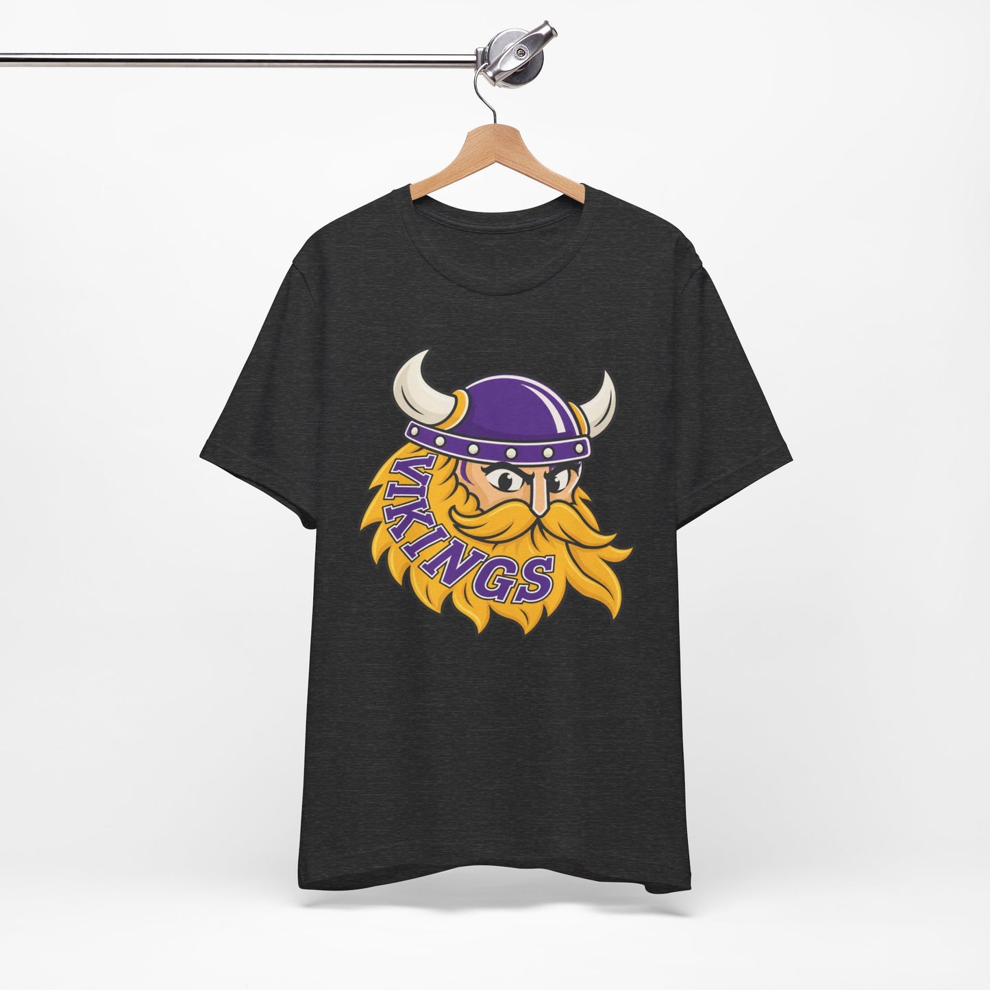 Vikings Mascot T-Shirt, Retro Vikings Graphic Tee, Football Shirt