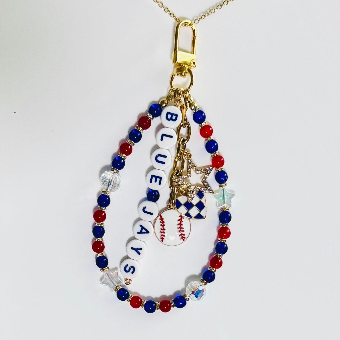 Dodgers Bag Charm, Yankees Bag Charm, Cubs Bag Charm, Red Sox Bag Charm, Mariners Bag Charm