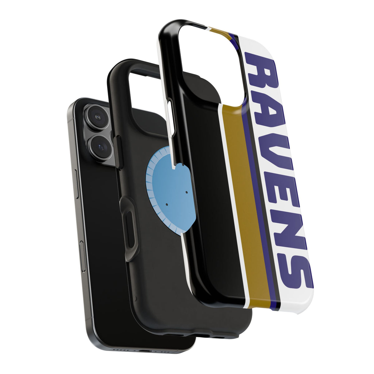 Ravens Phone Case, Magnetic Phone Case, Retro Phone Case, Football Gifts