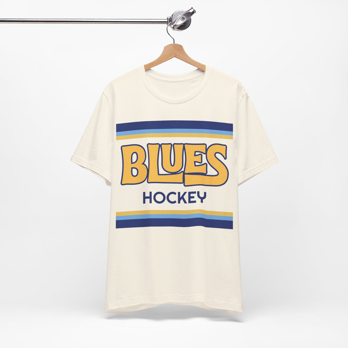 Retro Blues Shirt, Vintage Striped Blues T-Shirt