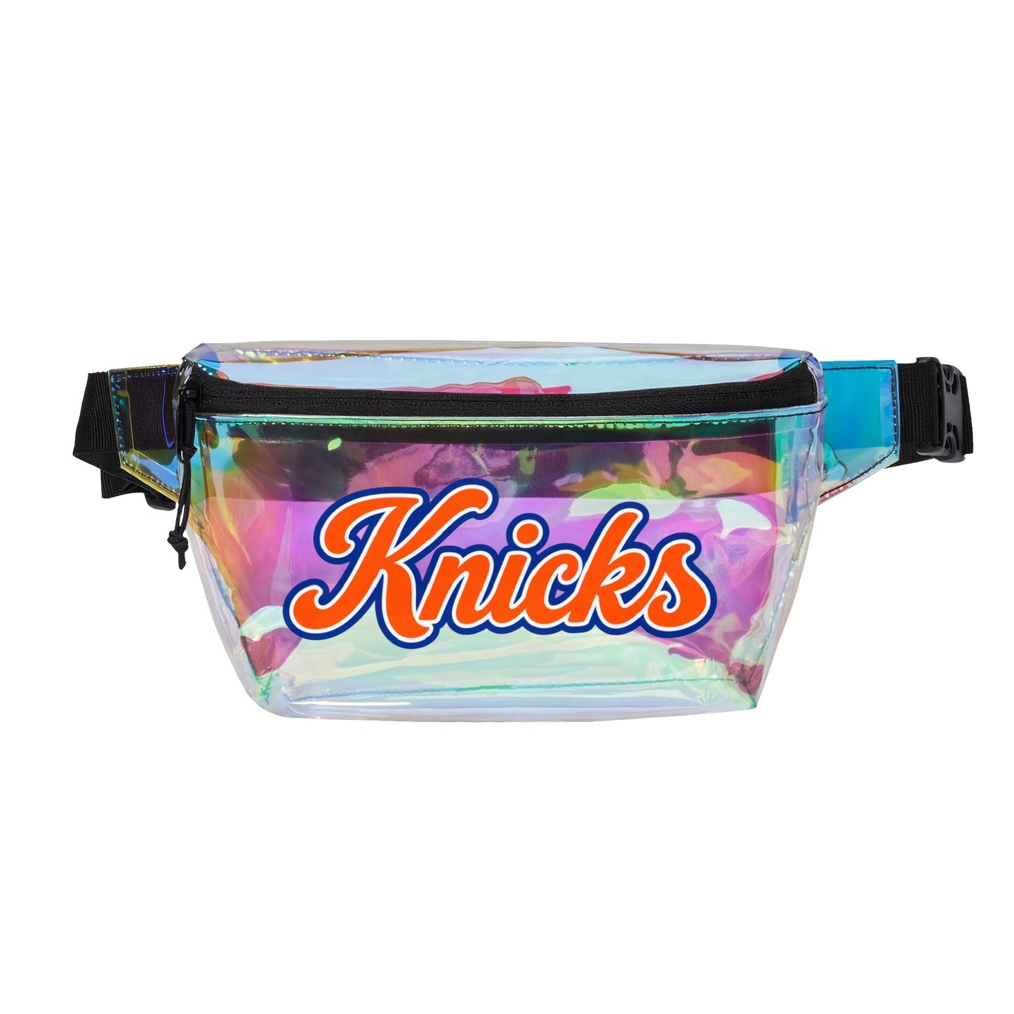 Knicks Clear Stadium Bag, Basketball Belt Bag, Transparent Fanny Pack