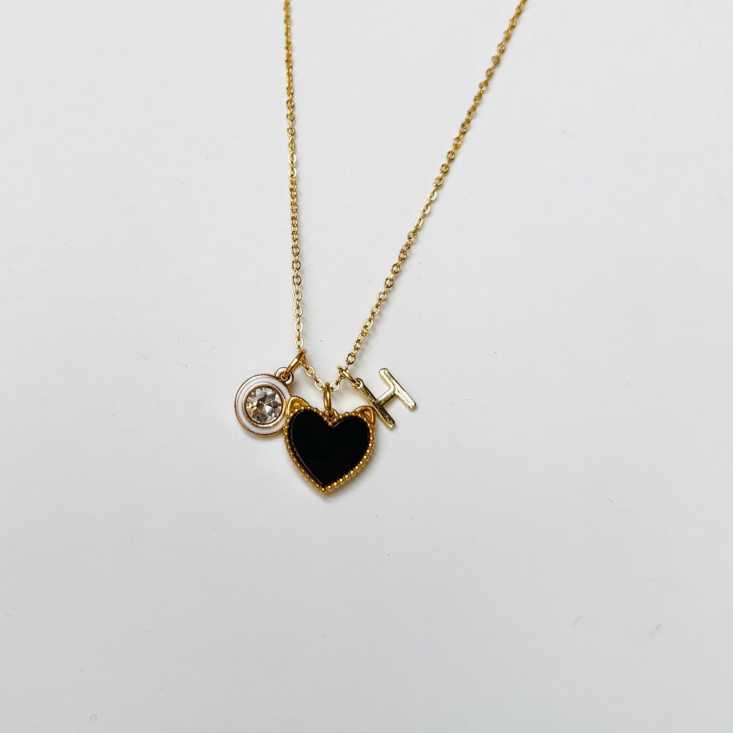 Black Cat Charm Necklace