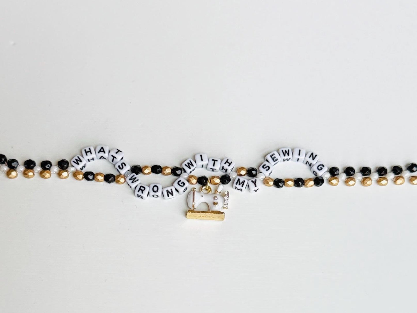 What's Wrong With My Sewing? - Bravo Inspired Bracelet