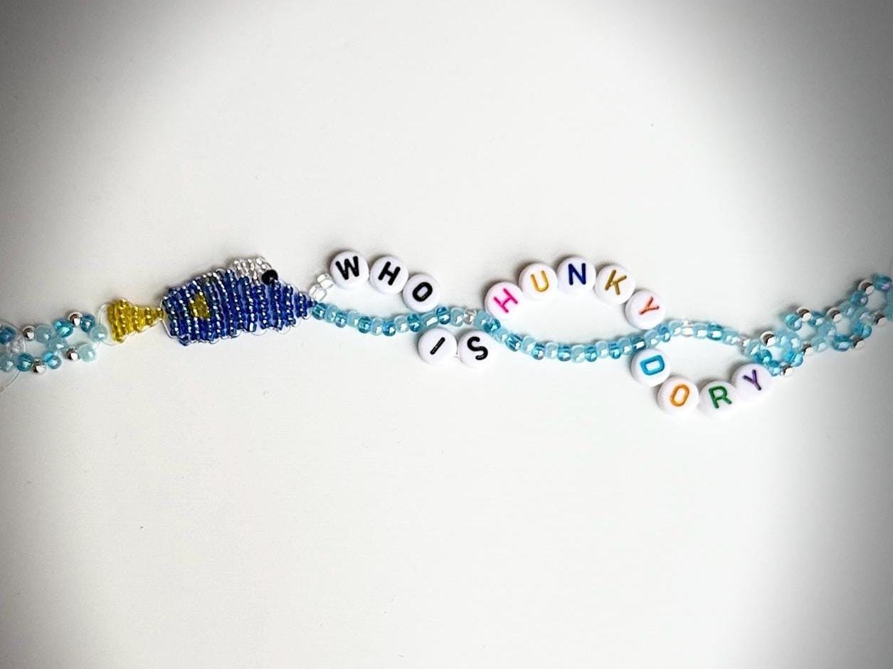 Who Is Hunky Dory? Bracelet – Double Layer Bravo TV-Inspired Jewelry, RHOBH Kathy Hilton Quote, Handmade Fan Gift