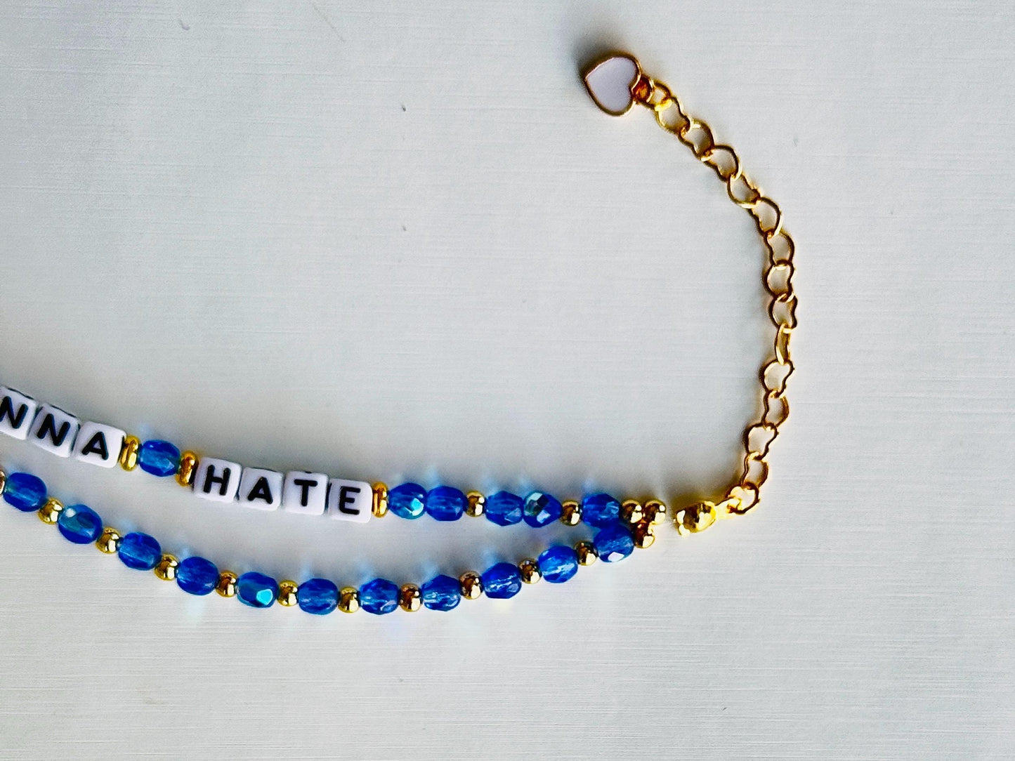 Haters Gonna Hate, Energy Cleanse Bracelet – Bold Beaded Bracelet for Letting Go, Summer Vibes, Manifestation Gift for Her