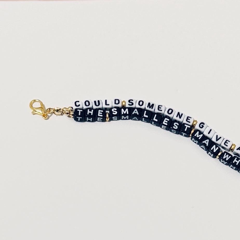 Smallest Man Who Ever Lived - Double Layer Bracelet