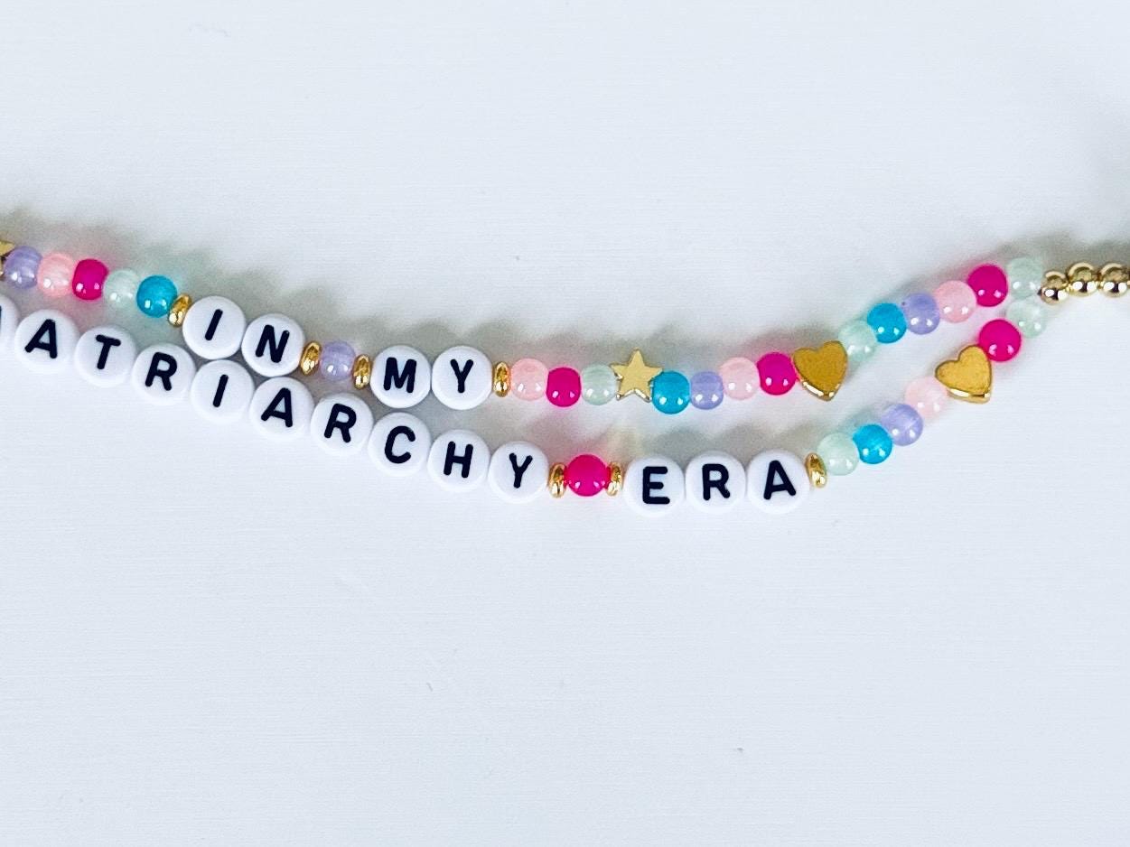In My Matriarchy Era Bracelet – Double-Layer Handmade Beaded Bracelet, Feminine Energy and Positive Vibes Jewelry