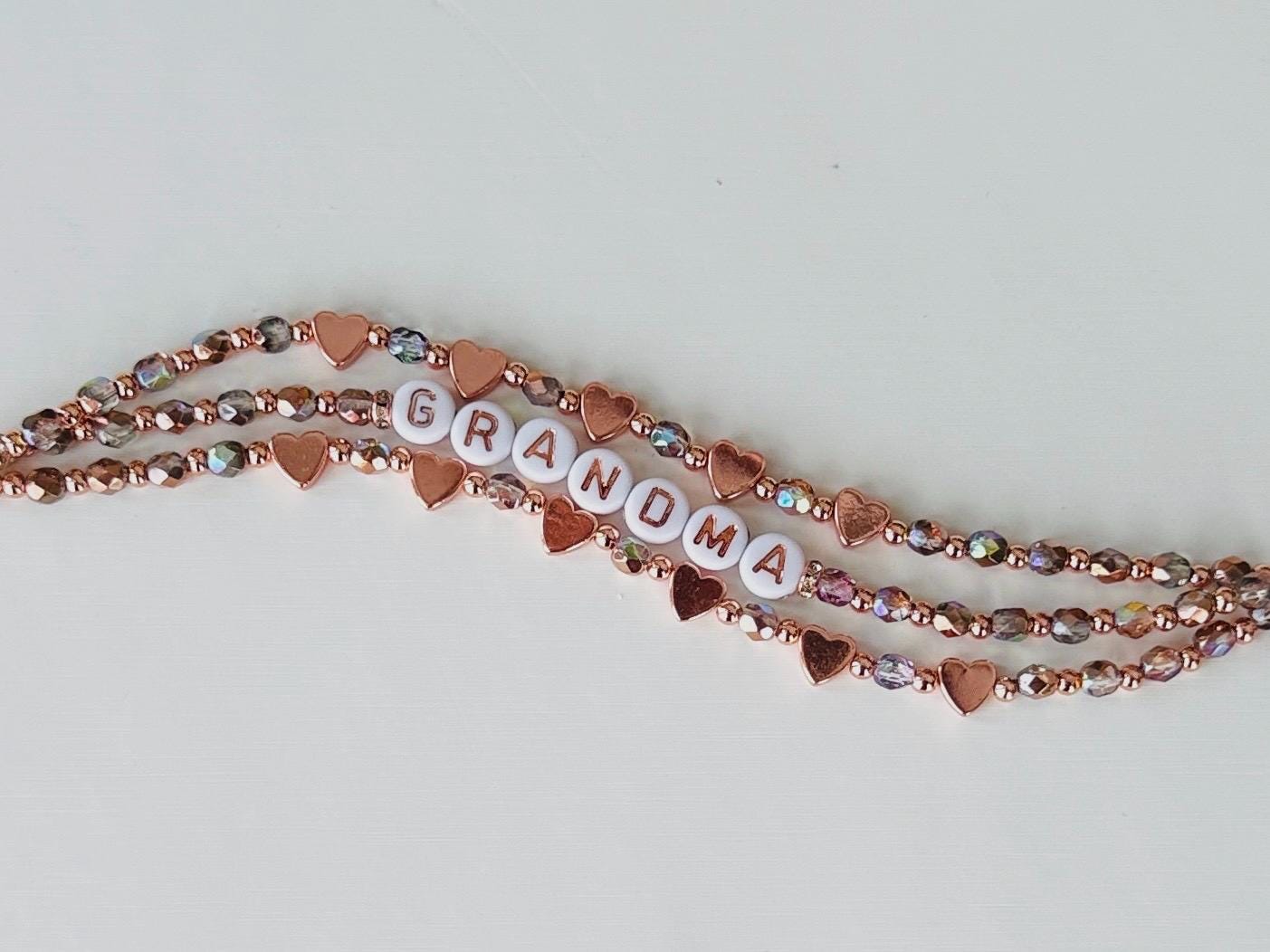 Customized Grandmother / Mother Multiple Layer Bracelet
