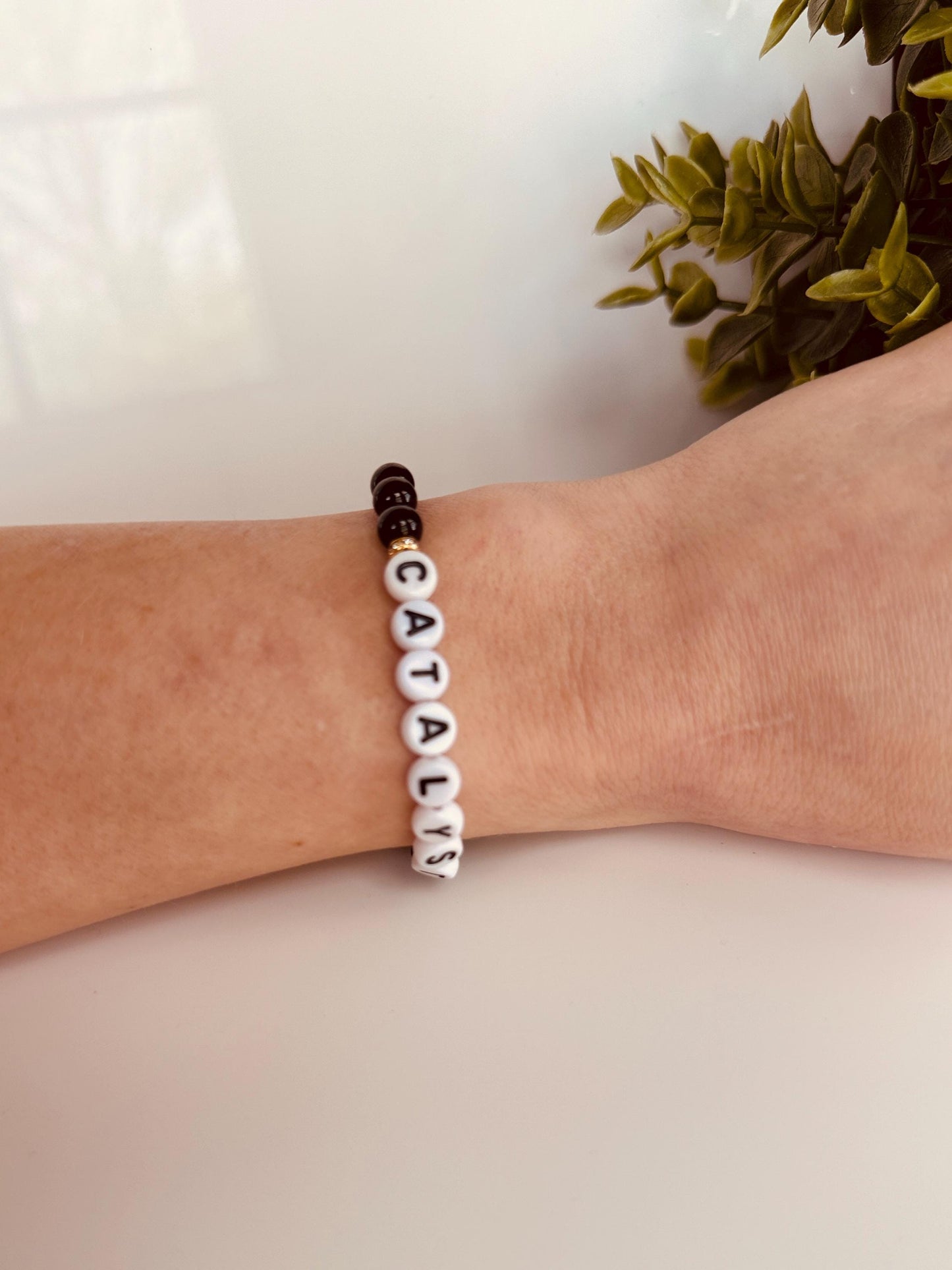 CATALYST Confidence & Transformation Bracelet with Pyrite & Black Tourmaline