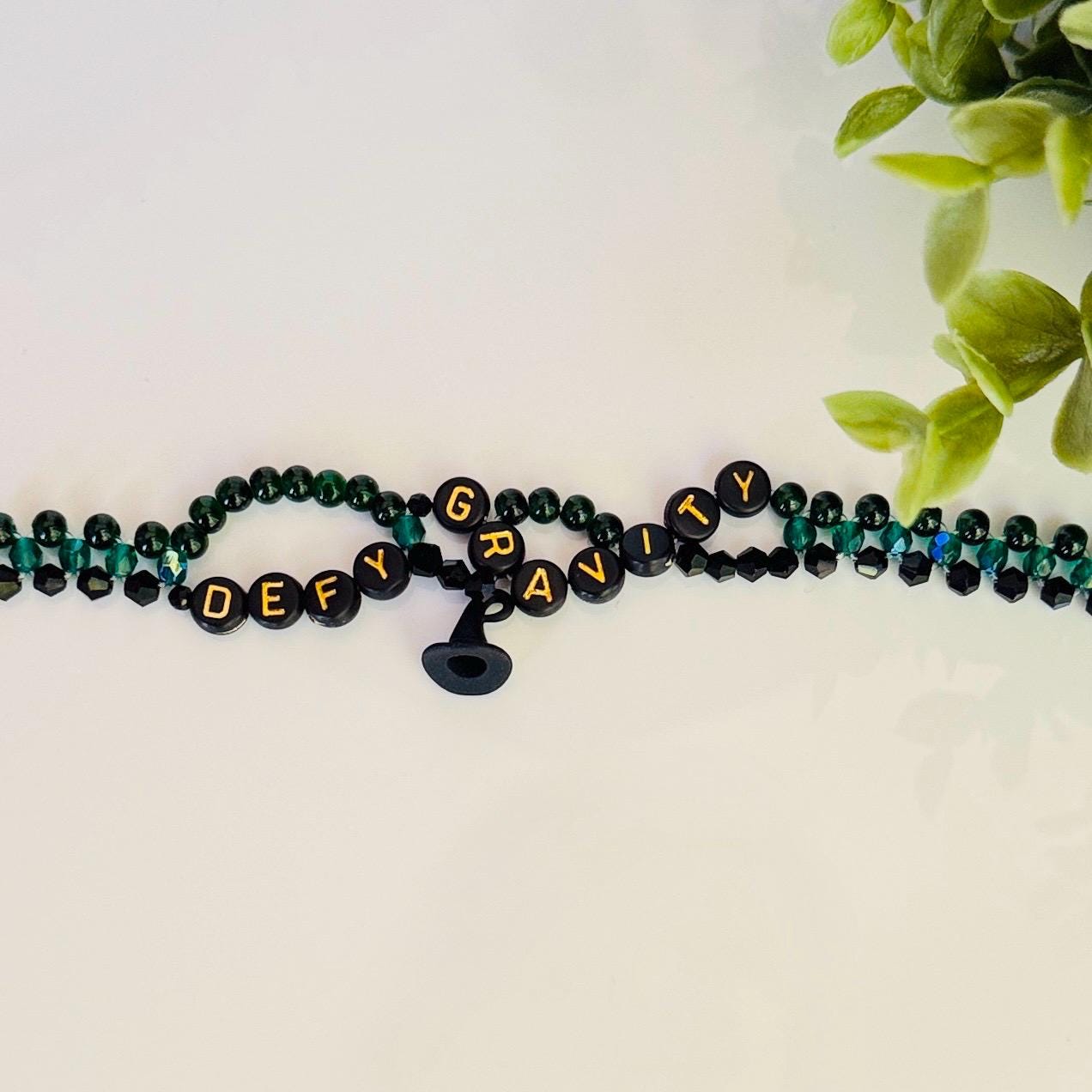 Defy Gravity Bracelet with Optional Witch Hat Charm