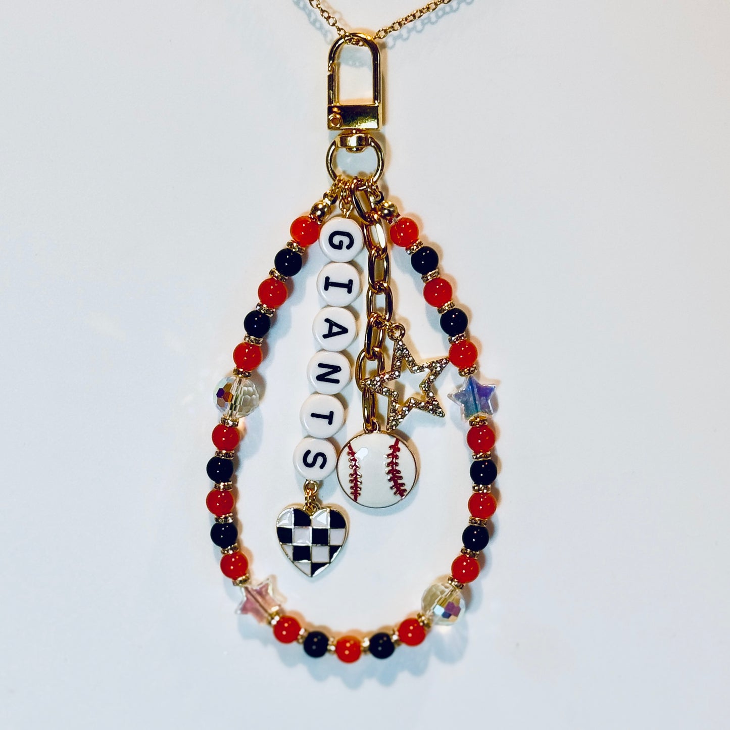 Dodgers Bag Charm, Yankees Bag Charm, Cubs Bag Charm, Red Sox Bag Charm, Mariners Bag Charm