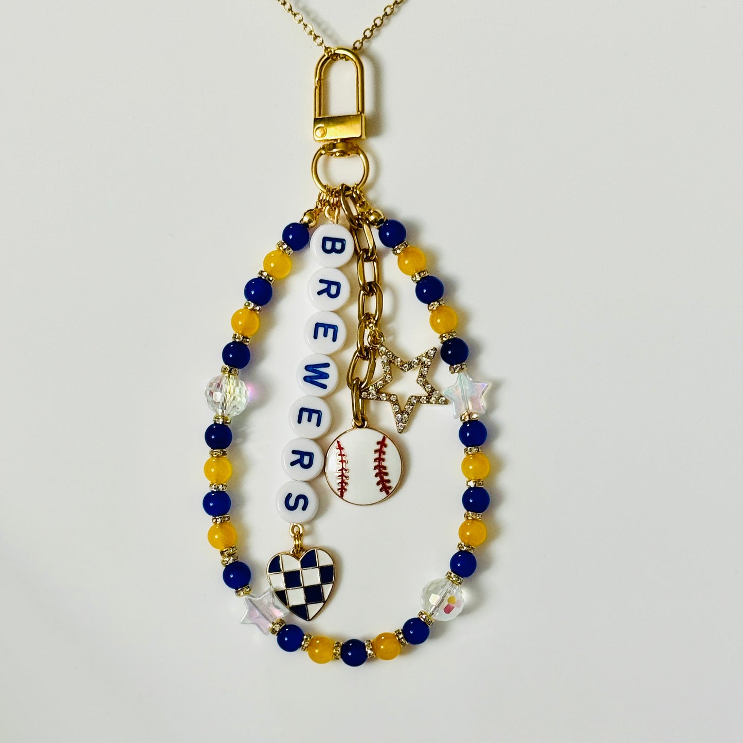 Dodgers Bag Charm, Yankees Bag Charm, Cubs Bag Charm, Red Sox Bag Charm, Mariners Bag Charm