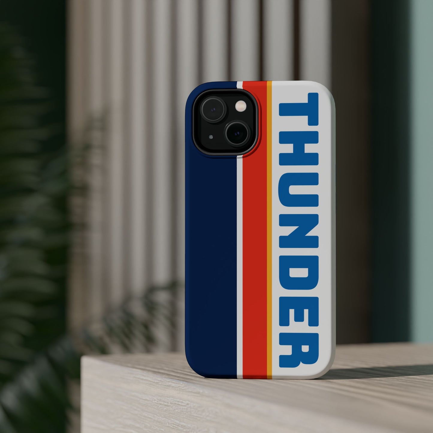 Thunder Phone Case, Magnetic Phone Case, Retro Phone Case, Basketball Gifts