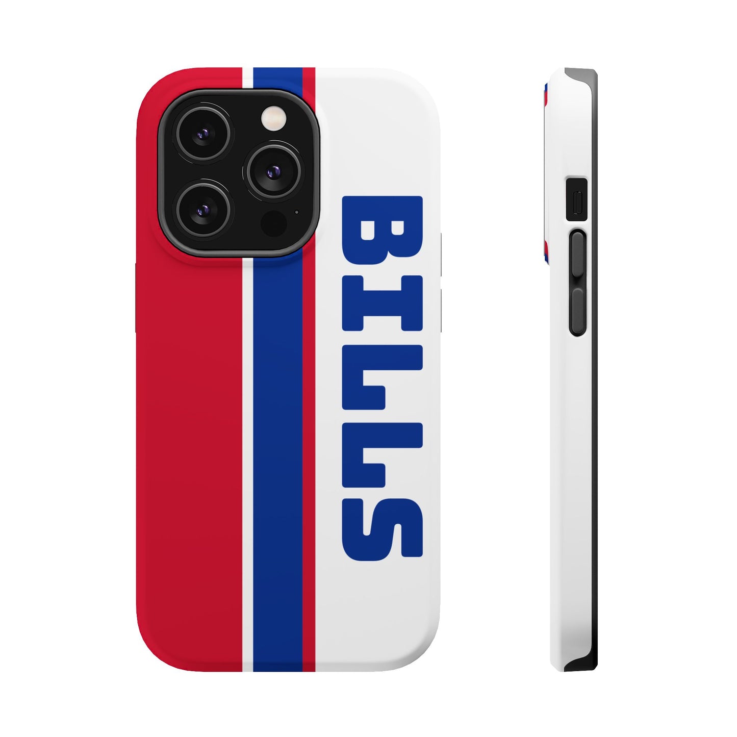 Bills Phone Case, Magnetic Phone Case, Retro Phone Case, Matte/Glossy Phone Case, Football Gifts
