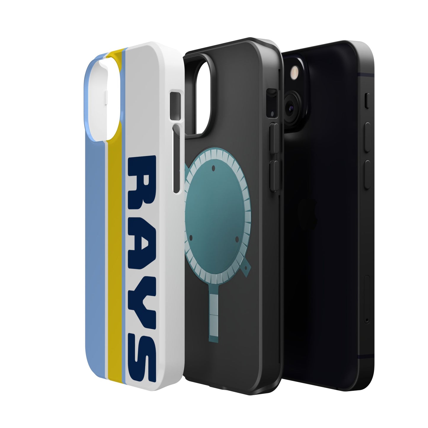Rays Phone Case, Magnetic Phone Case, Retro Phone Case, Baseball Case for iPhone or Samsung, Rays Baseball Gifts