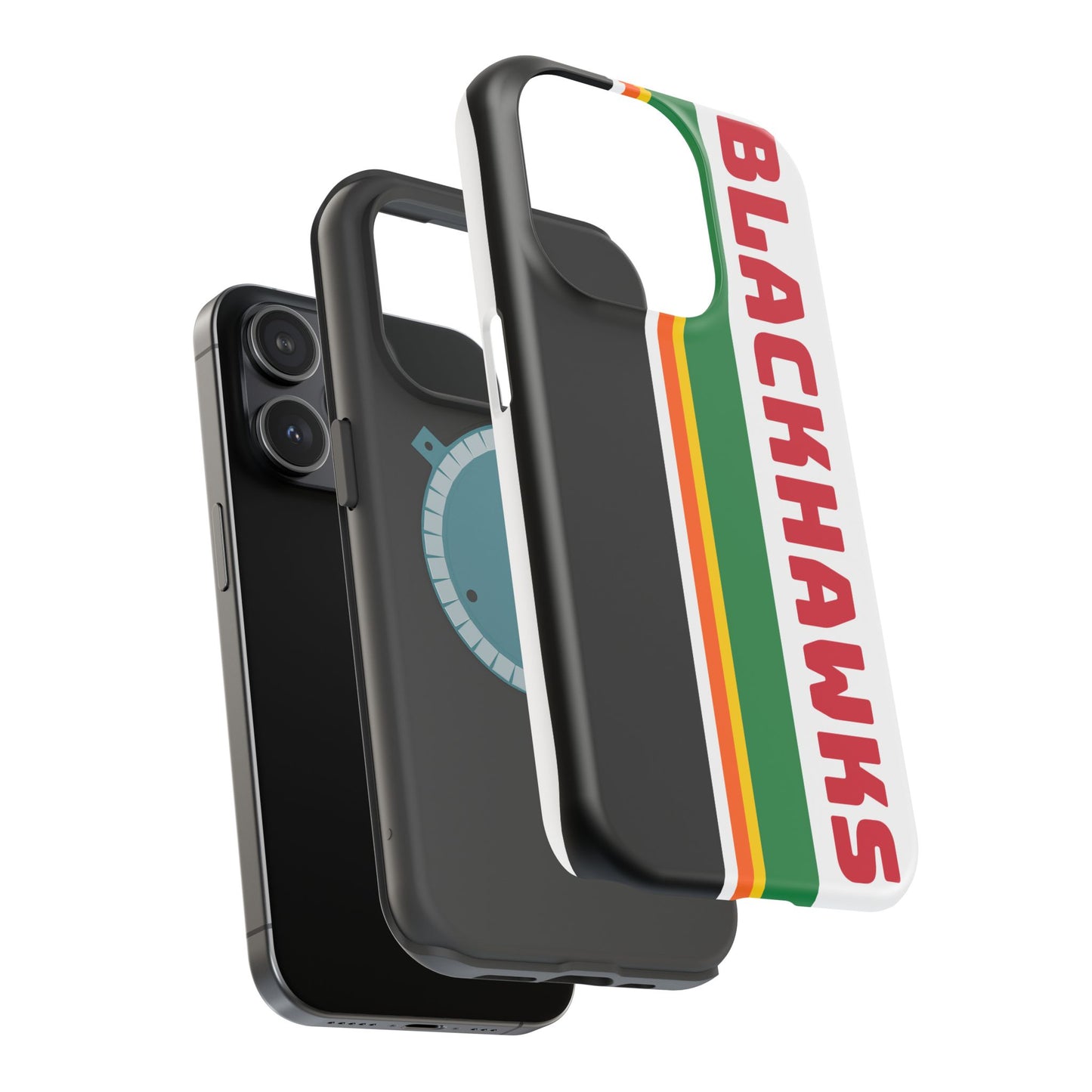 Blackhawks Phone Case, Magnetic Phone Case, Hockey Phone Case, Retro Phone Case