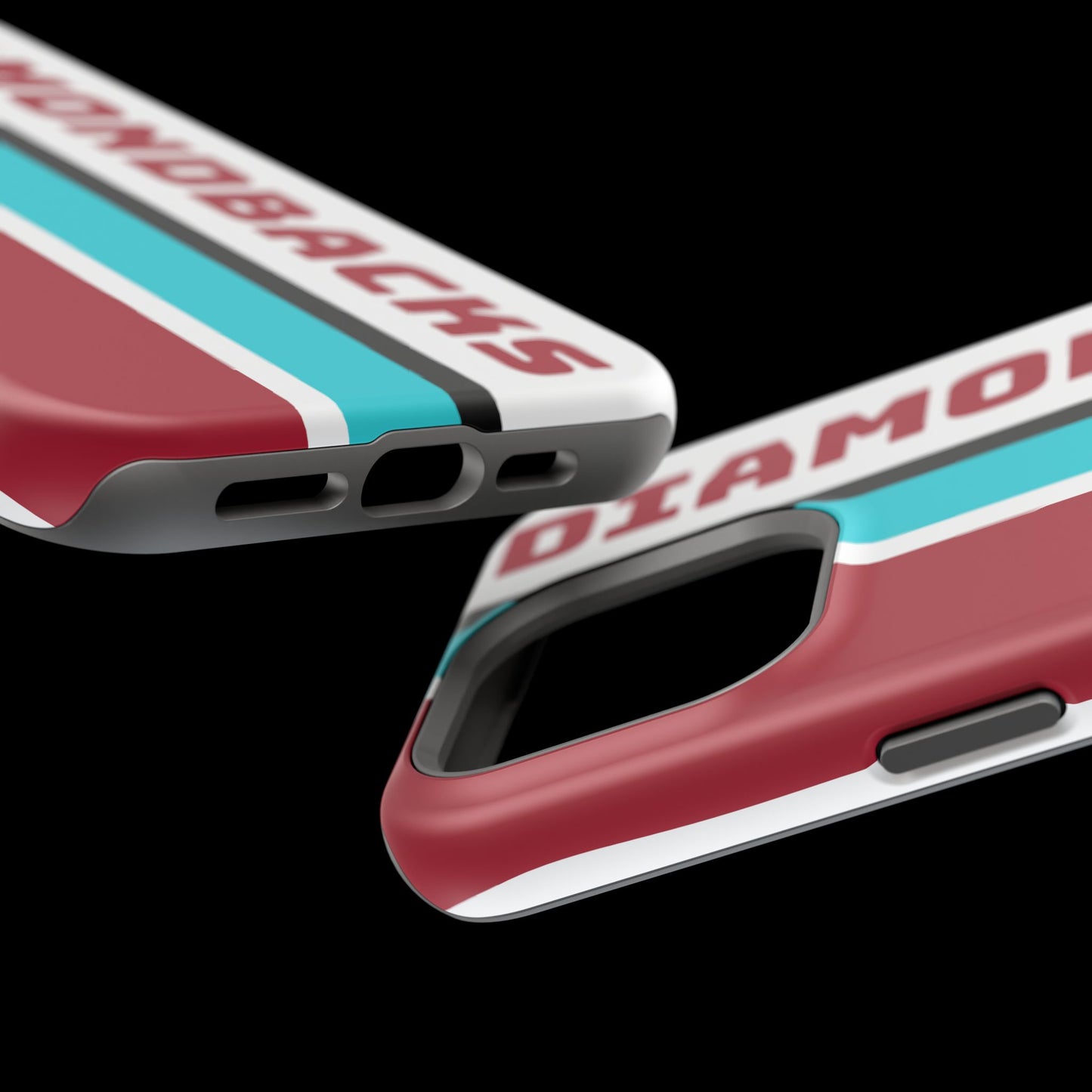 Diamondbacks Phone Case, Magnetic Phone Case, Retro Phone Case, Baseball Case for iPhone or Samsung