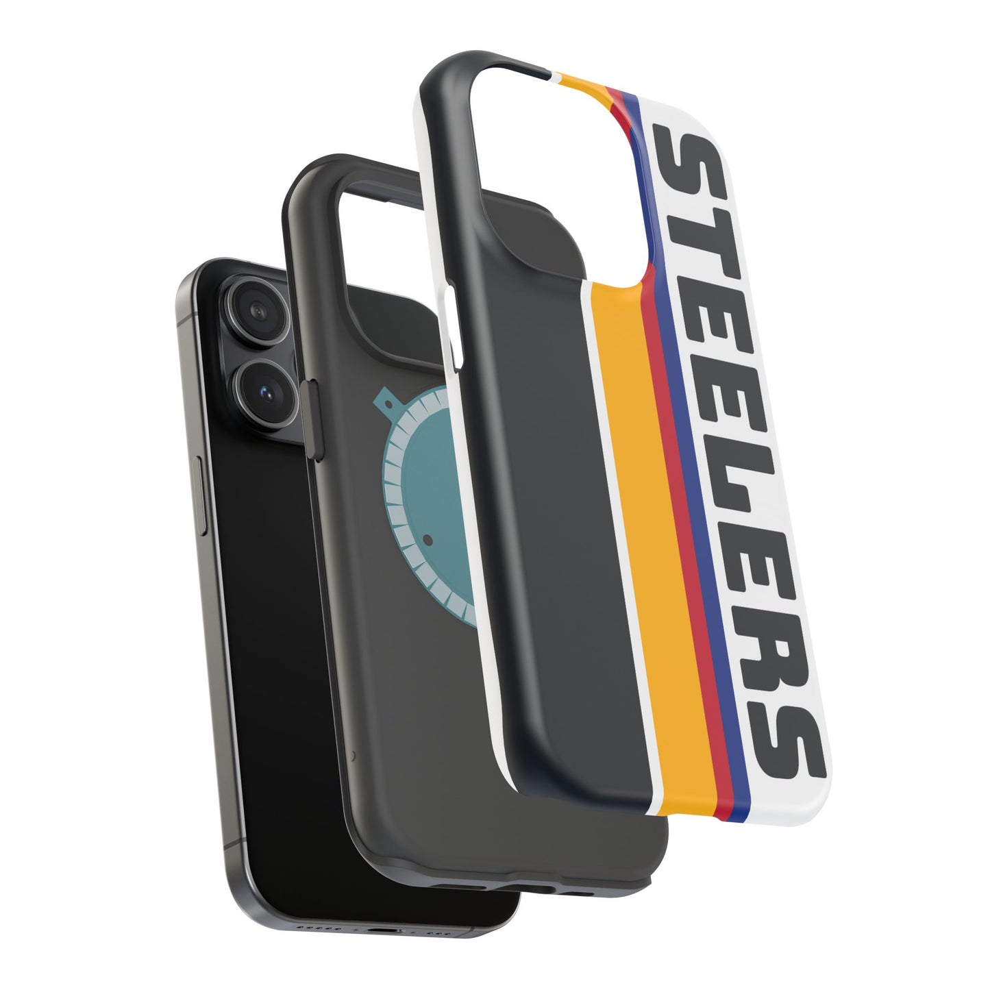 Steelers Phone Case, Magnetic Phone Case, Retro Phone Case, Football Gifts