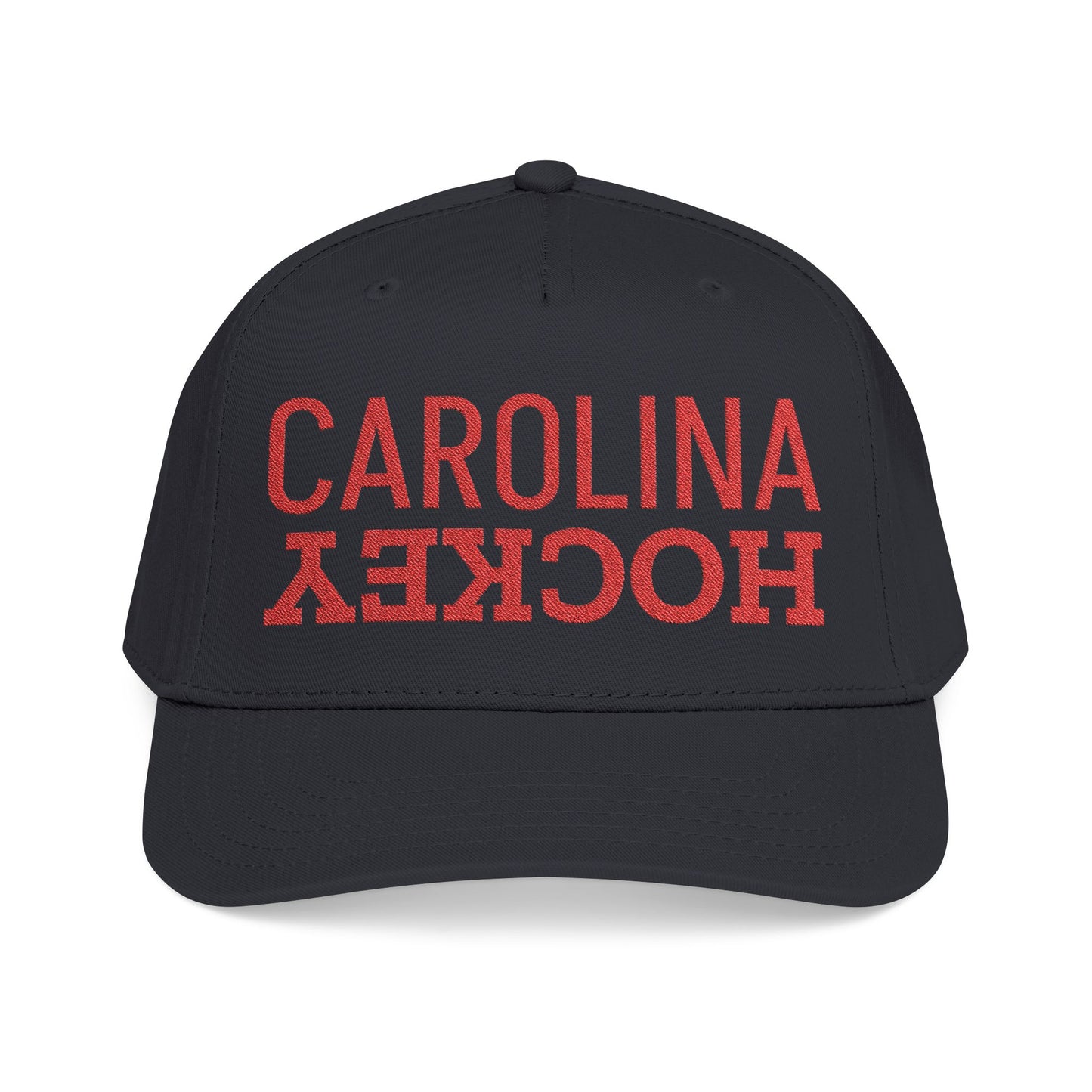 Embroidered Carolina Hockey Hat, Mid Profile Hockey Cap, Sports Gifts