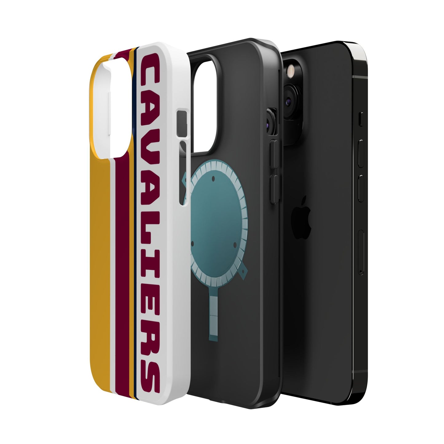 Cavaliers Phone Case, Magnetic Phone Case, Retro Phone Case, Basketball Gifts