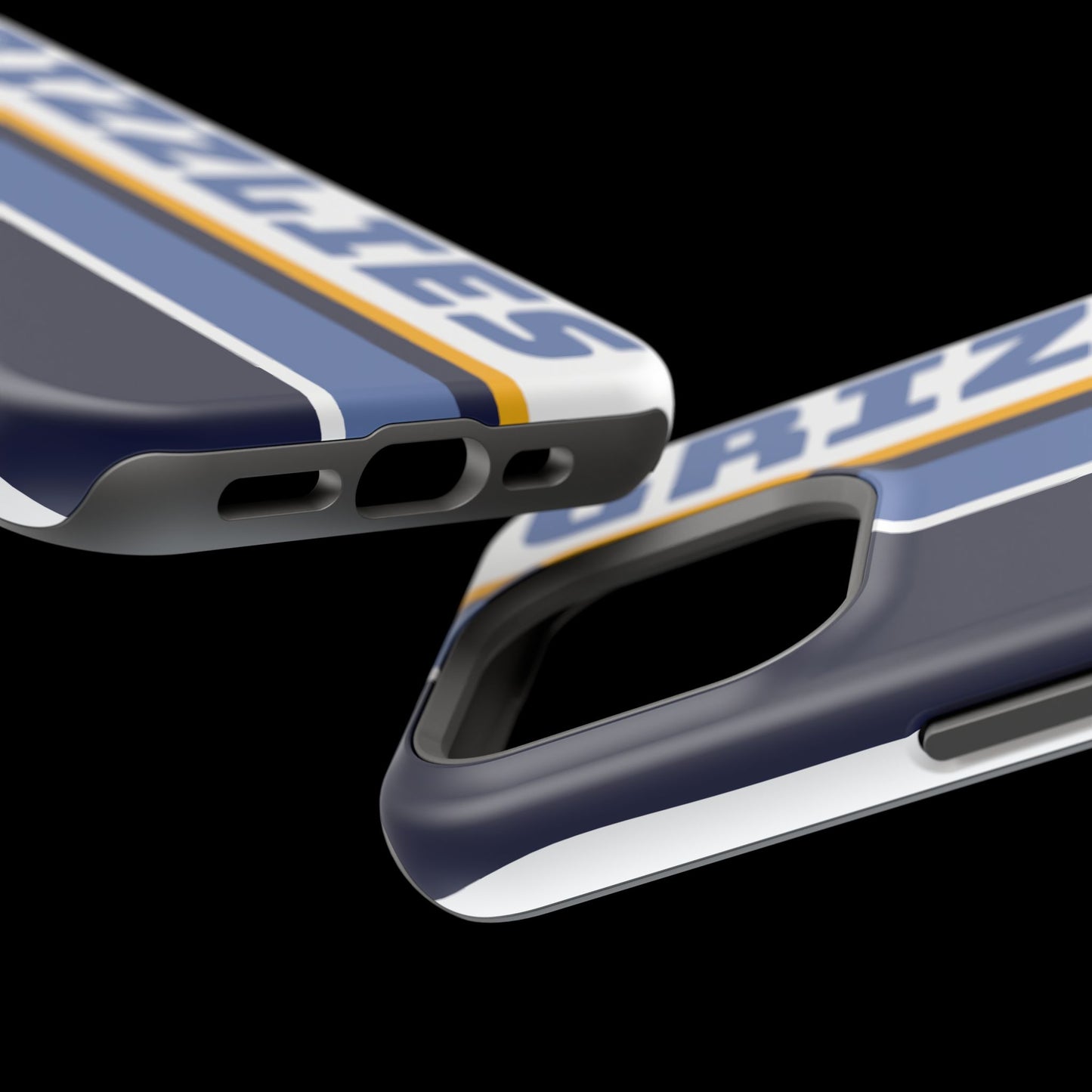 Grizzlies Phone Case, Magnetic Phone Case, Retro Phone Case