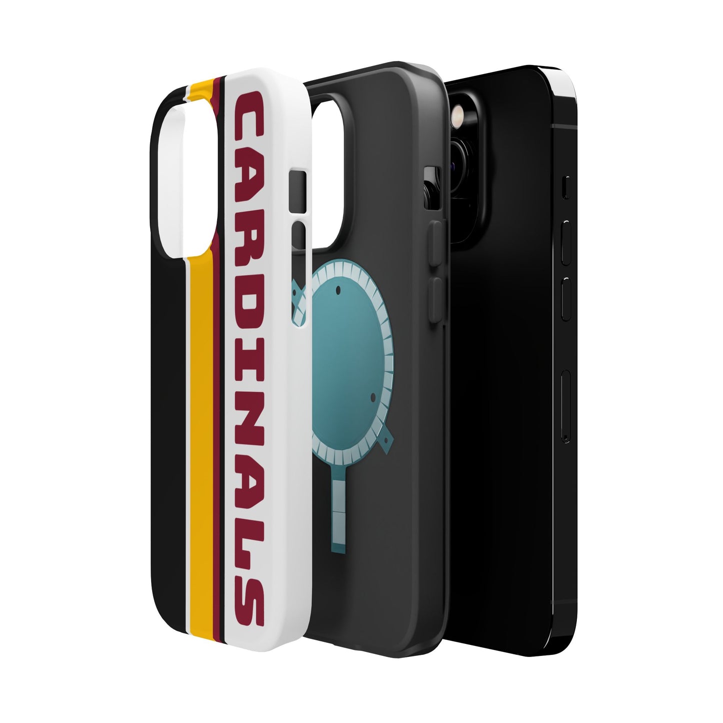 Cardinals Phone Case, Magnetic Phone Case, Retro Phone Case, Football Gifts