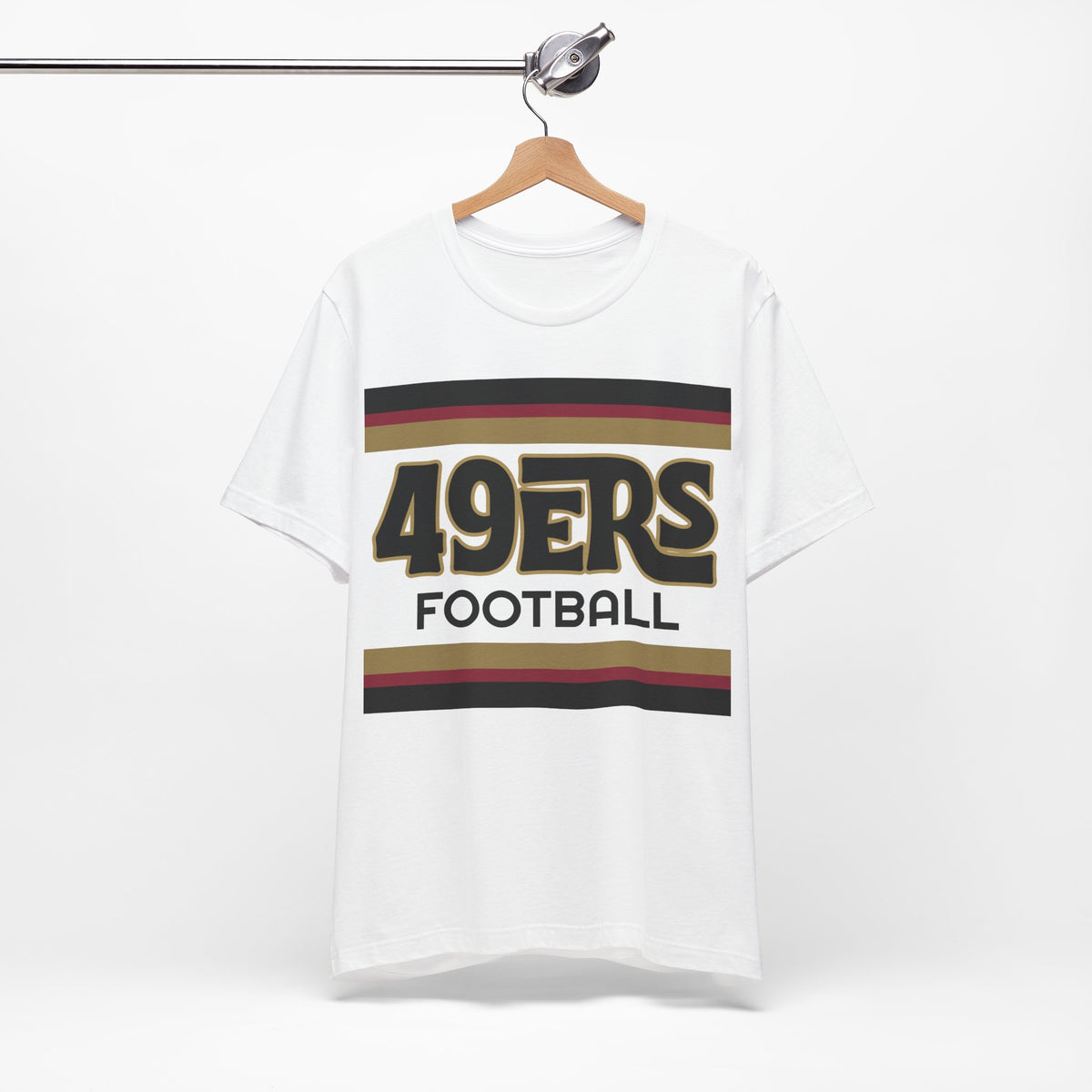 Retro 49ers Football Shirt, Vintage Niners T-Shirt