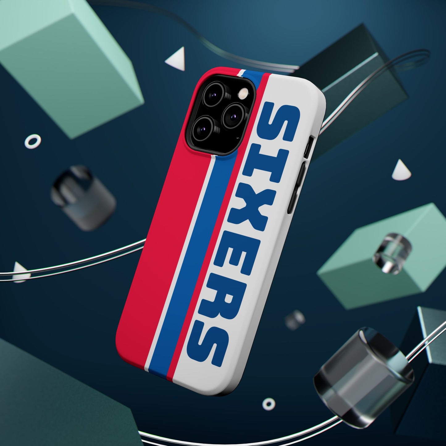 Sixers Phone Case, Magnetic Phone Case, Retro Phone Case, Matte/Glossy Phone Case