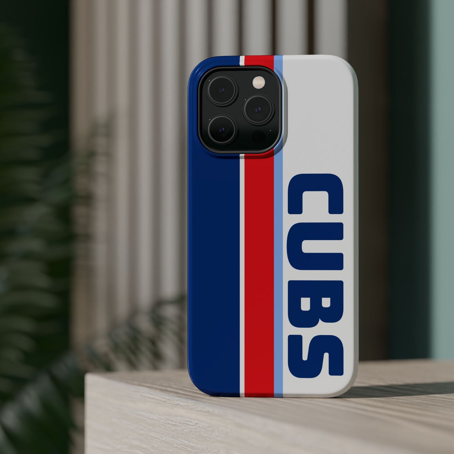 Cubs Phone Case, Magnetic Phone Case, Retro Phone Case, Baseball Case for iPhone or Samsung