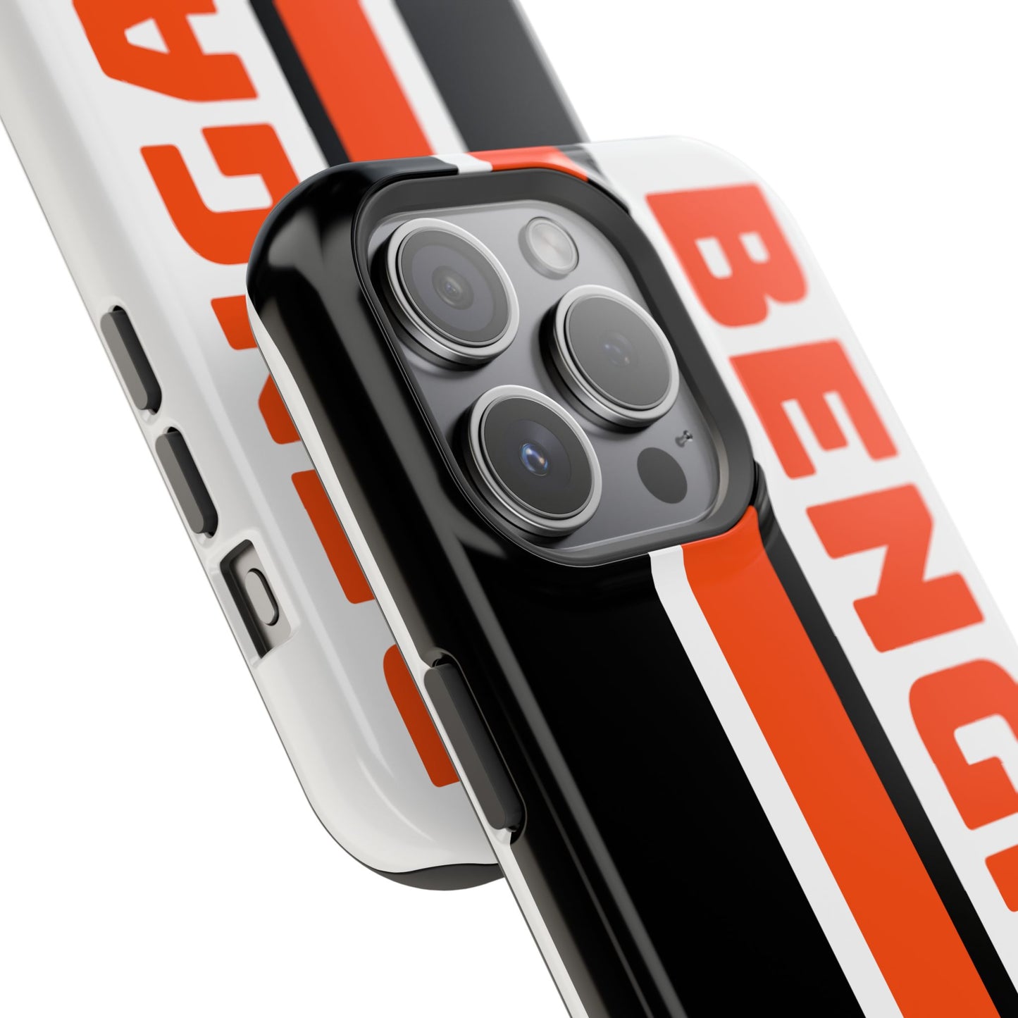 Bengals Phone Case, Magnetic Phone Case, Retro Phone Case, Baseball Case for iPhone or Samsung, Football Gifts