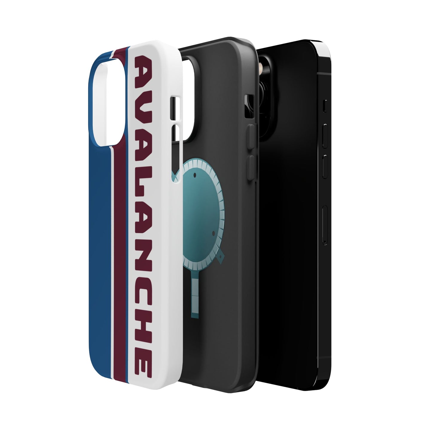 Avalanche Phone Case, Magnetic Phone Case, Retro Phone Case, Matte/Glossy Phone Case, Hockey Gifts
