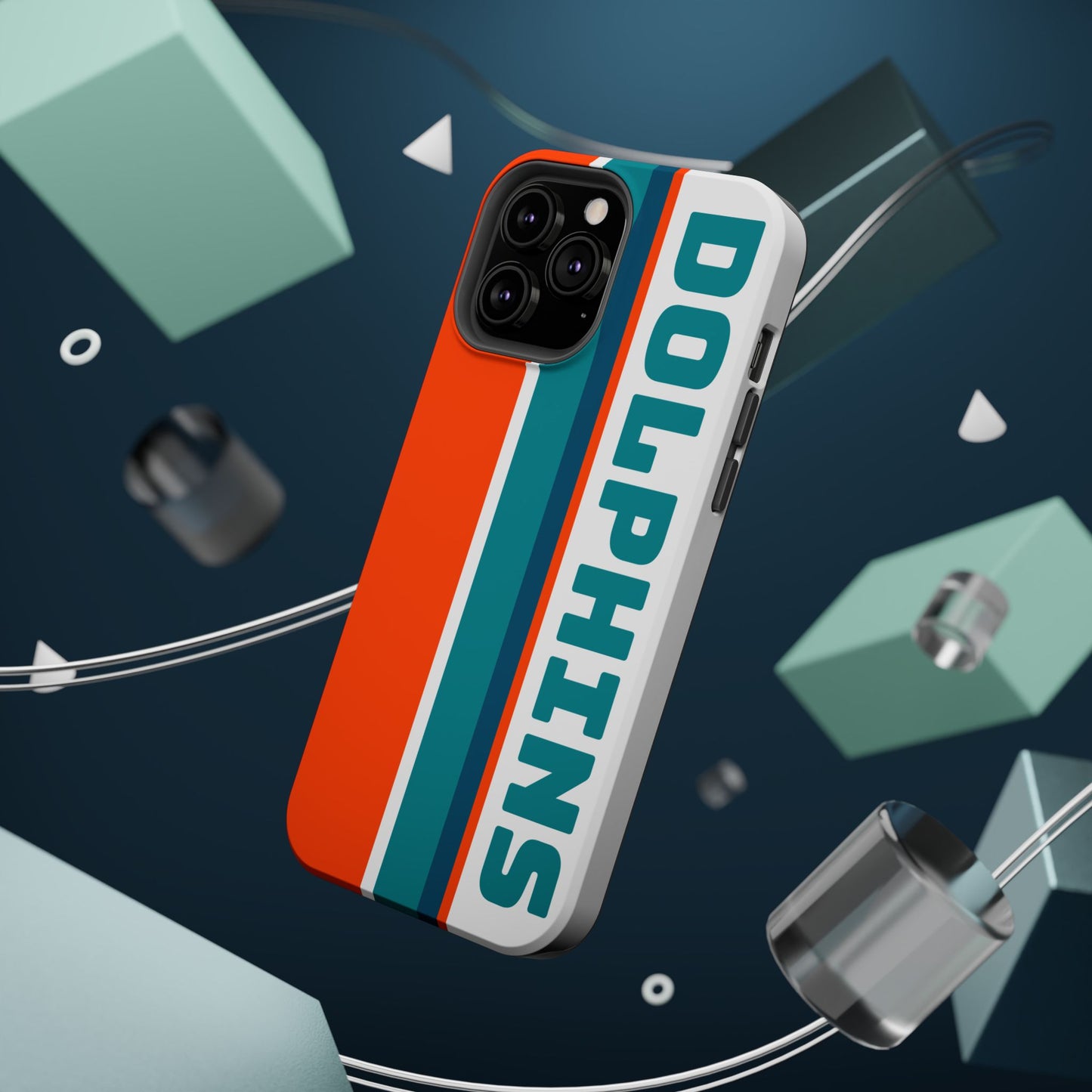 Dolphins Phone Case, Magnetic Phone Case, Retro Phone Case, Matte/Glossy Phone Case