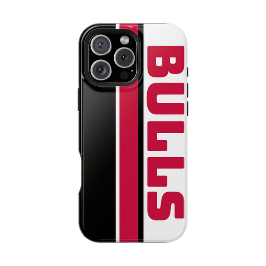 Bulls Phone Case, Magnetic Phone Case, Retro Phone Case