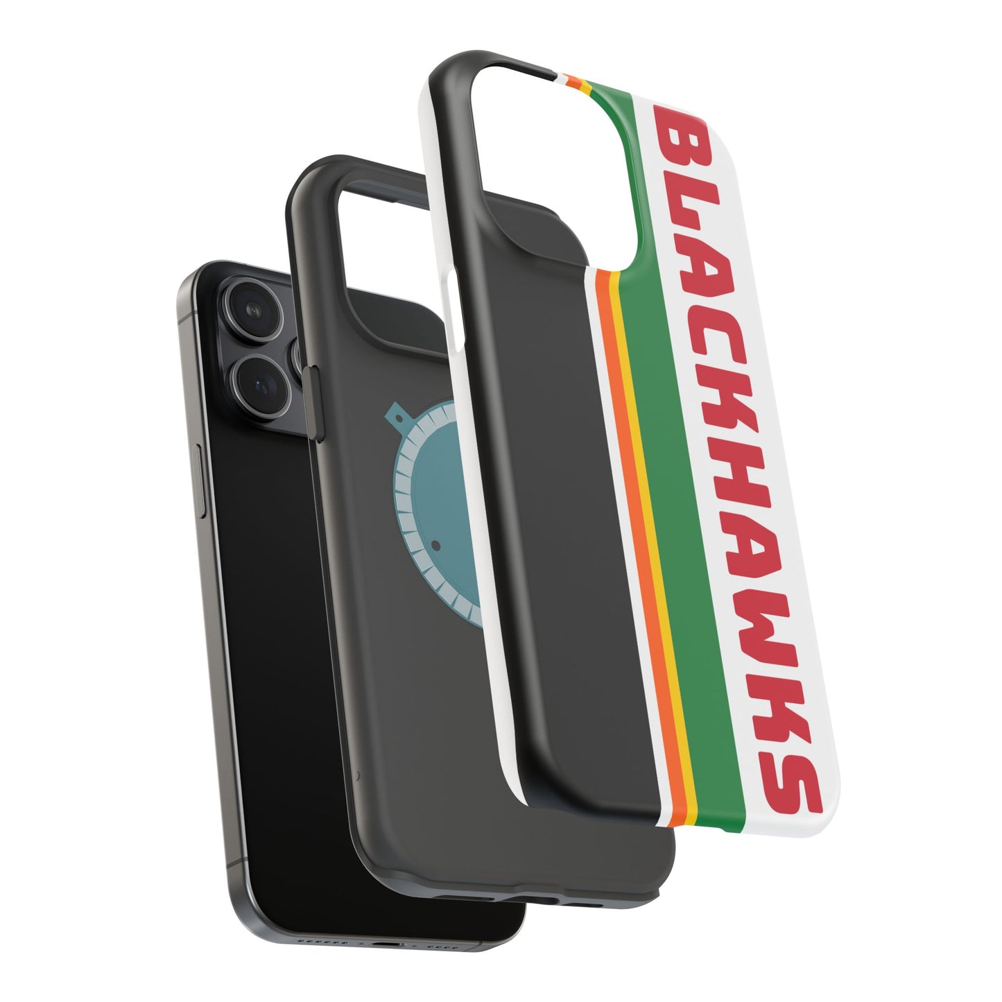 Blackhawks Phone Case, Magnetic Phone Case, Hockey Phone Case, Retro Phone Case
