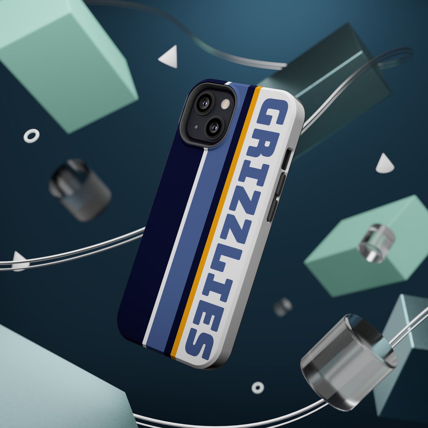 Grizzlies Phone Case, Magnetic Phone Case, Retro Phone Case