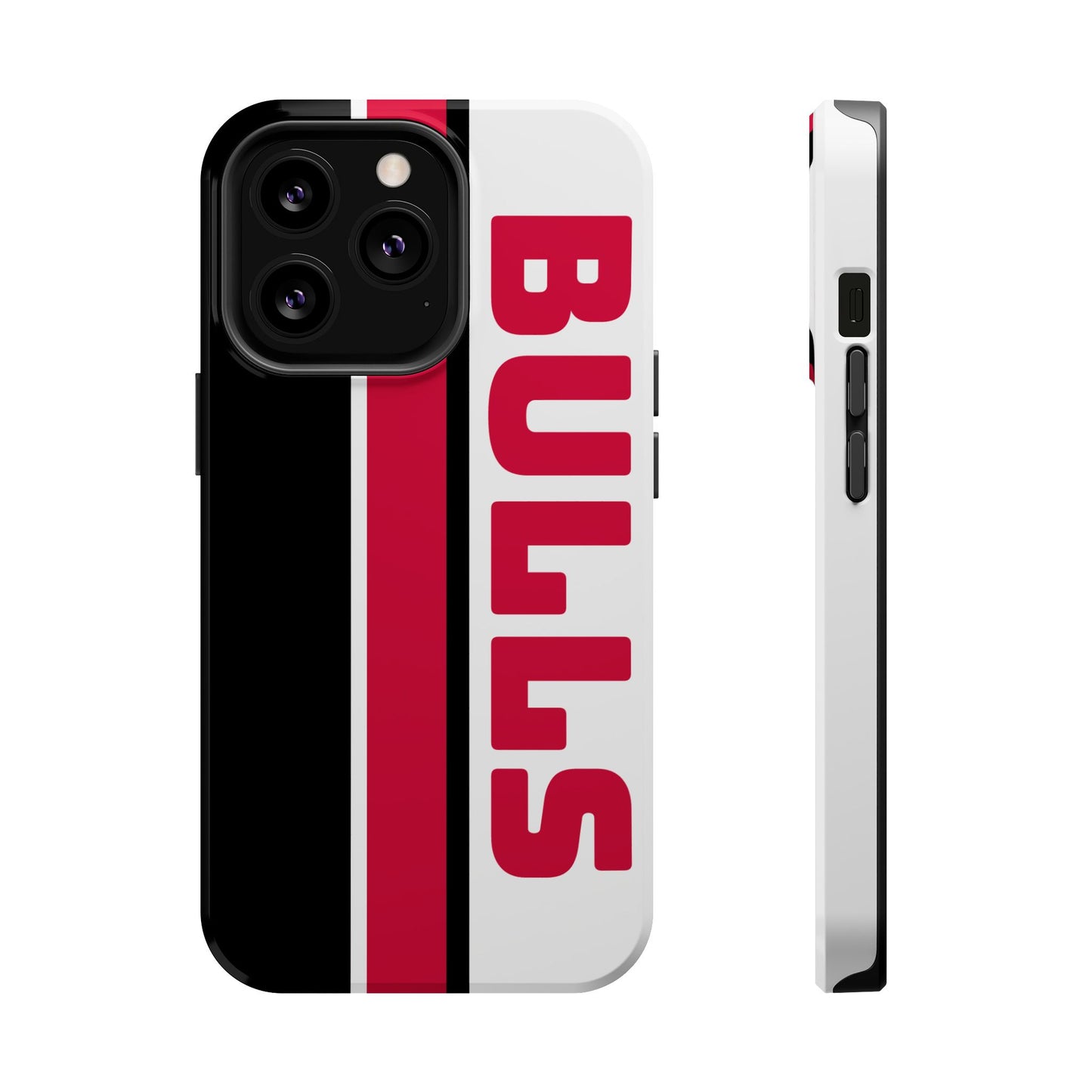 Bulls Phone Case, Magnetic Phone Case, Retro Phone Case