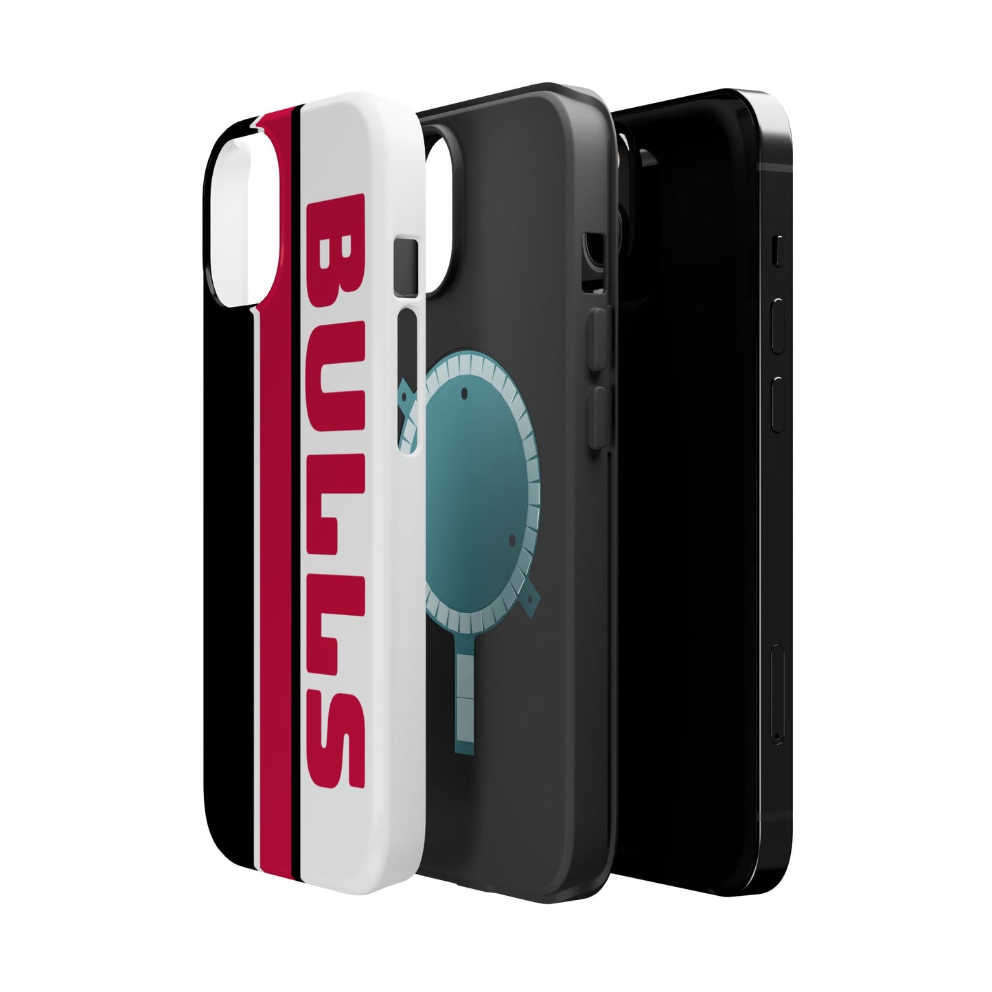 Bulls Phone Case, Magnetic Phone Case, Retro Phone Case
