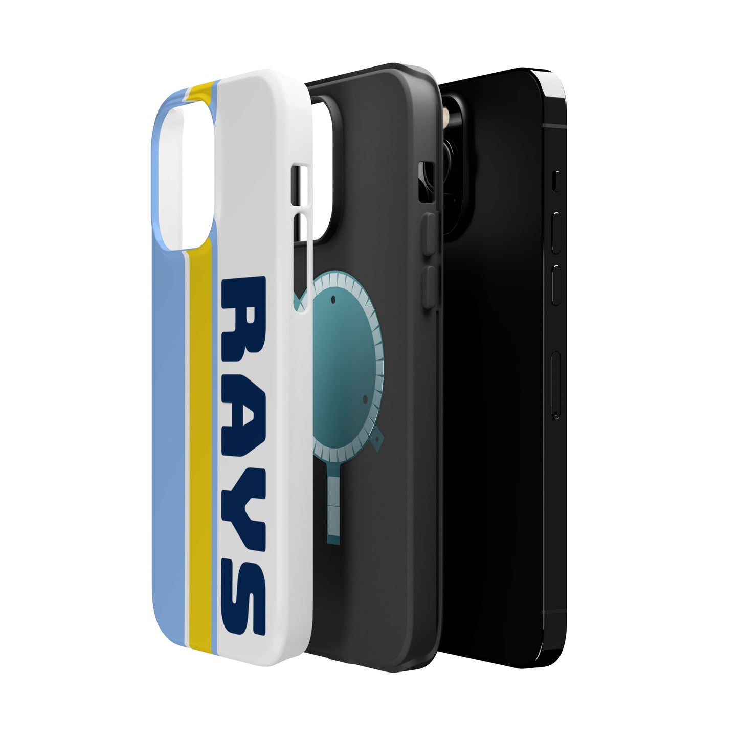 Rays Phone Case, Magnetic Phone Case, Retro Phone Case, Baseball Case for iPhone or Samsung, Rays Baseball Gifts