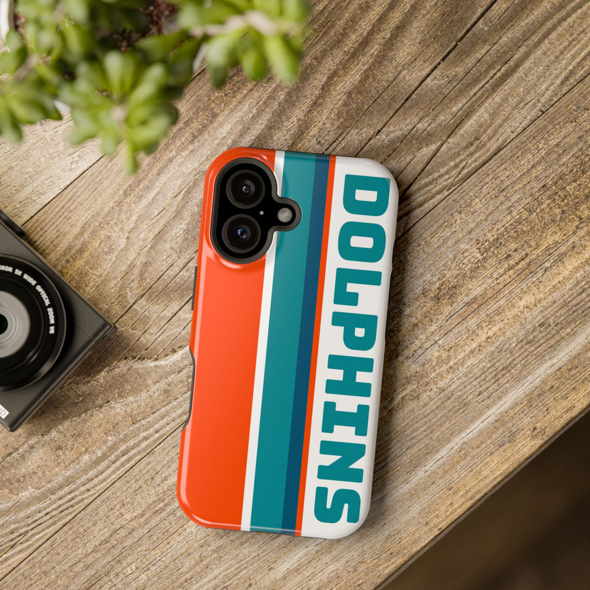 Dolphins Phone Case, Magnetic Phone Case, Retro Phone Case, Matte/Glossy Phone Case