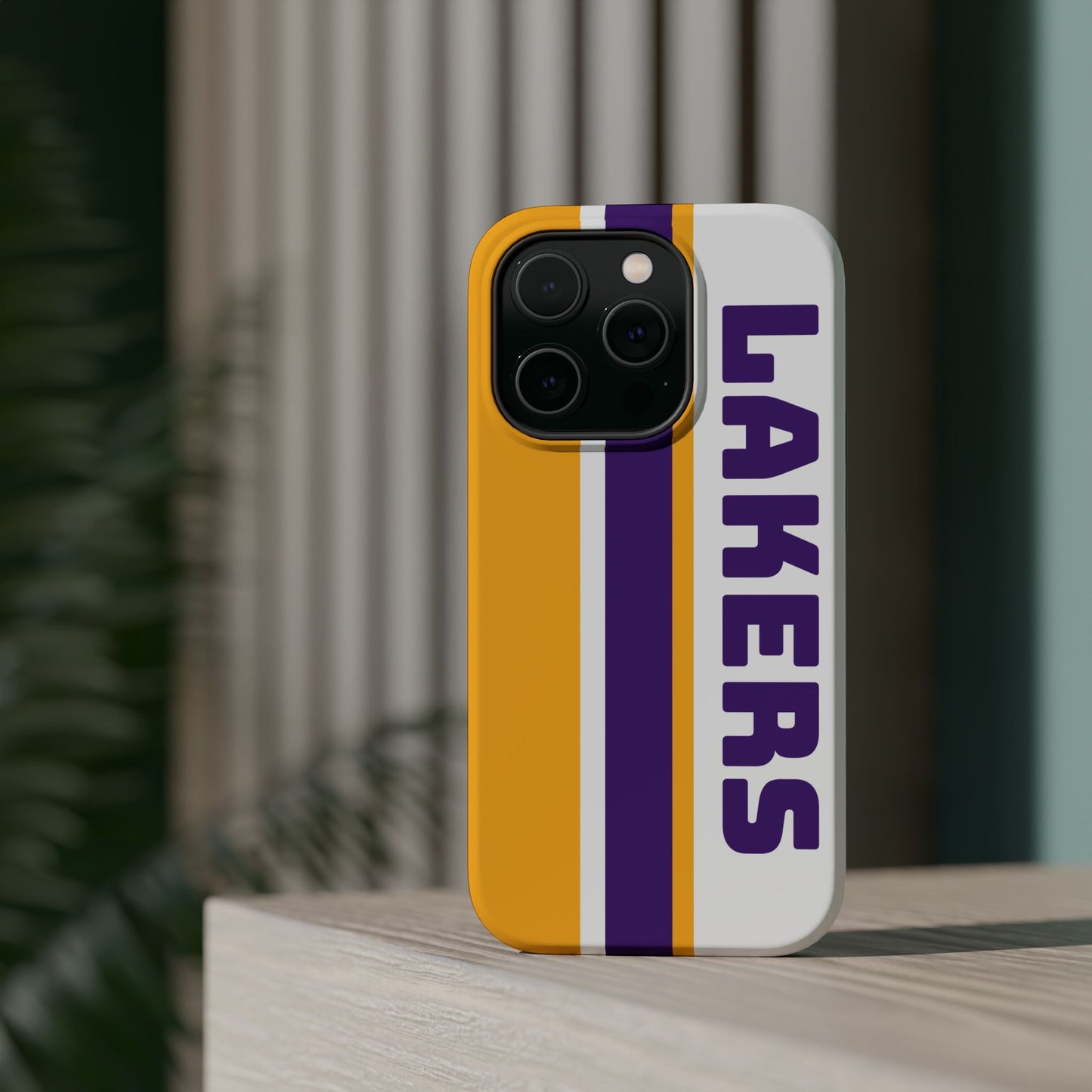 Lakers Phone Case, Magnetic Phone Case, Retro Phone Case, Basketball Gifts