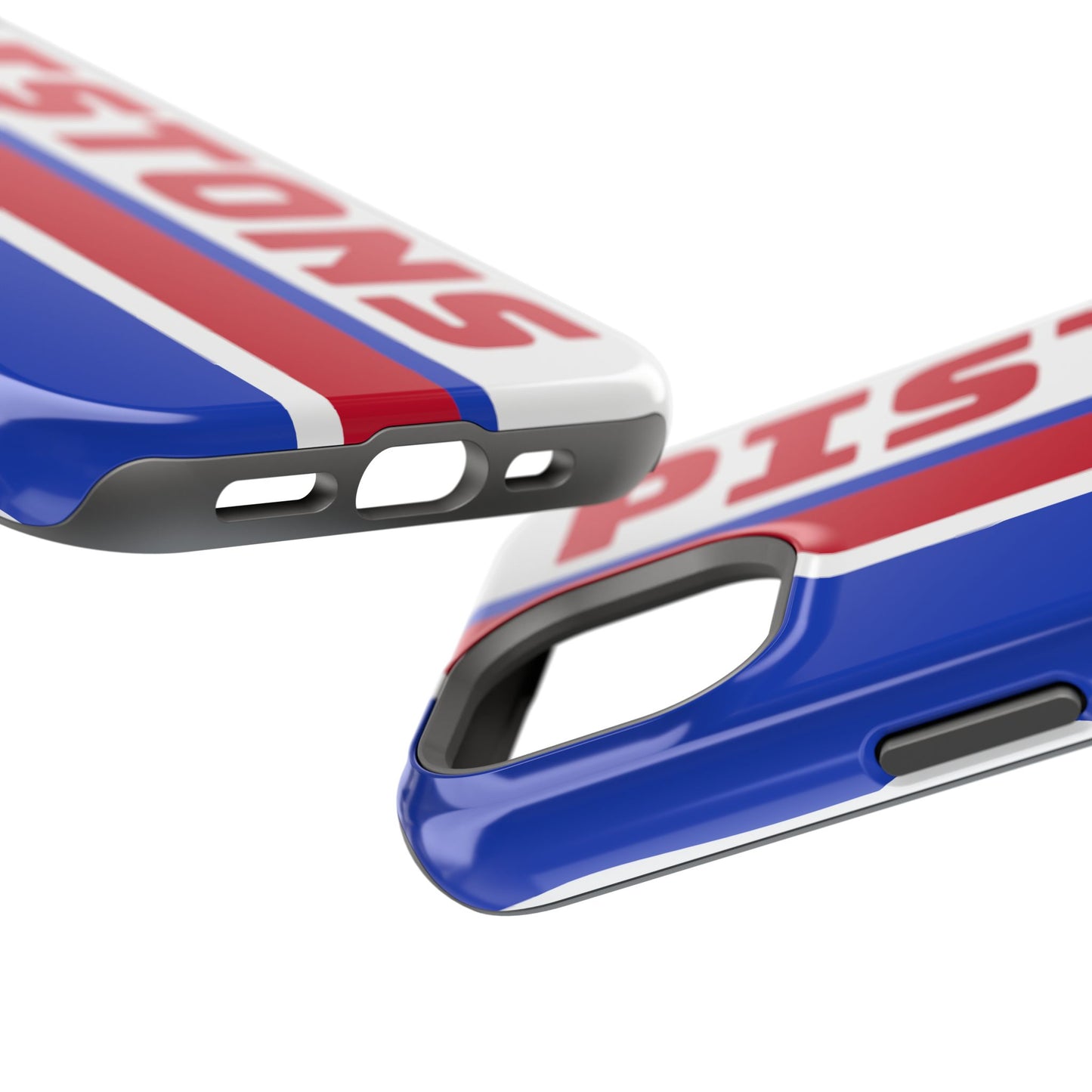 Pistons Phone Case, Magnetic Phone Case, Retro Phone Case, Basketball Gifts